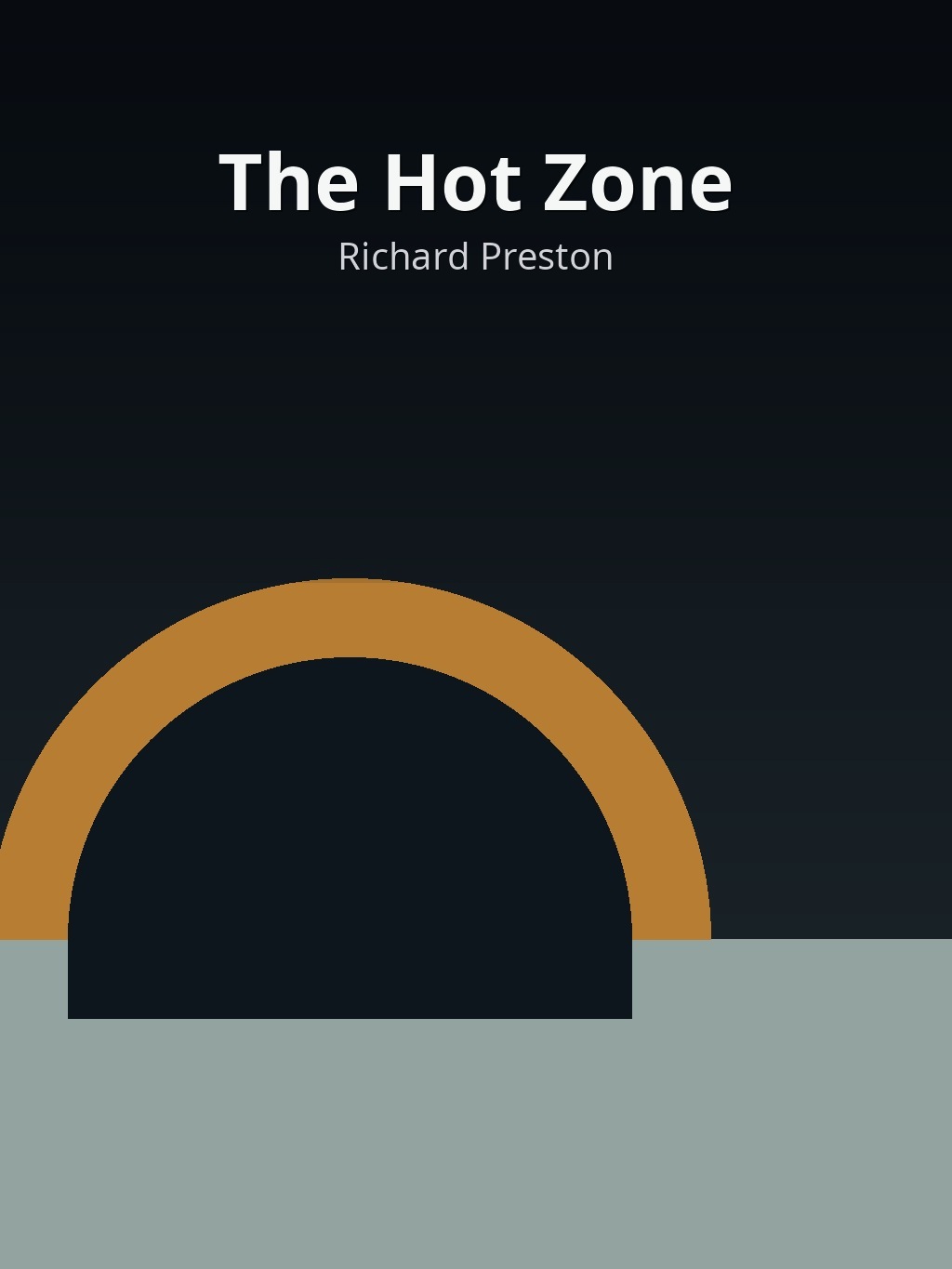 The Hot Zone by Richard Preston book cover