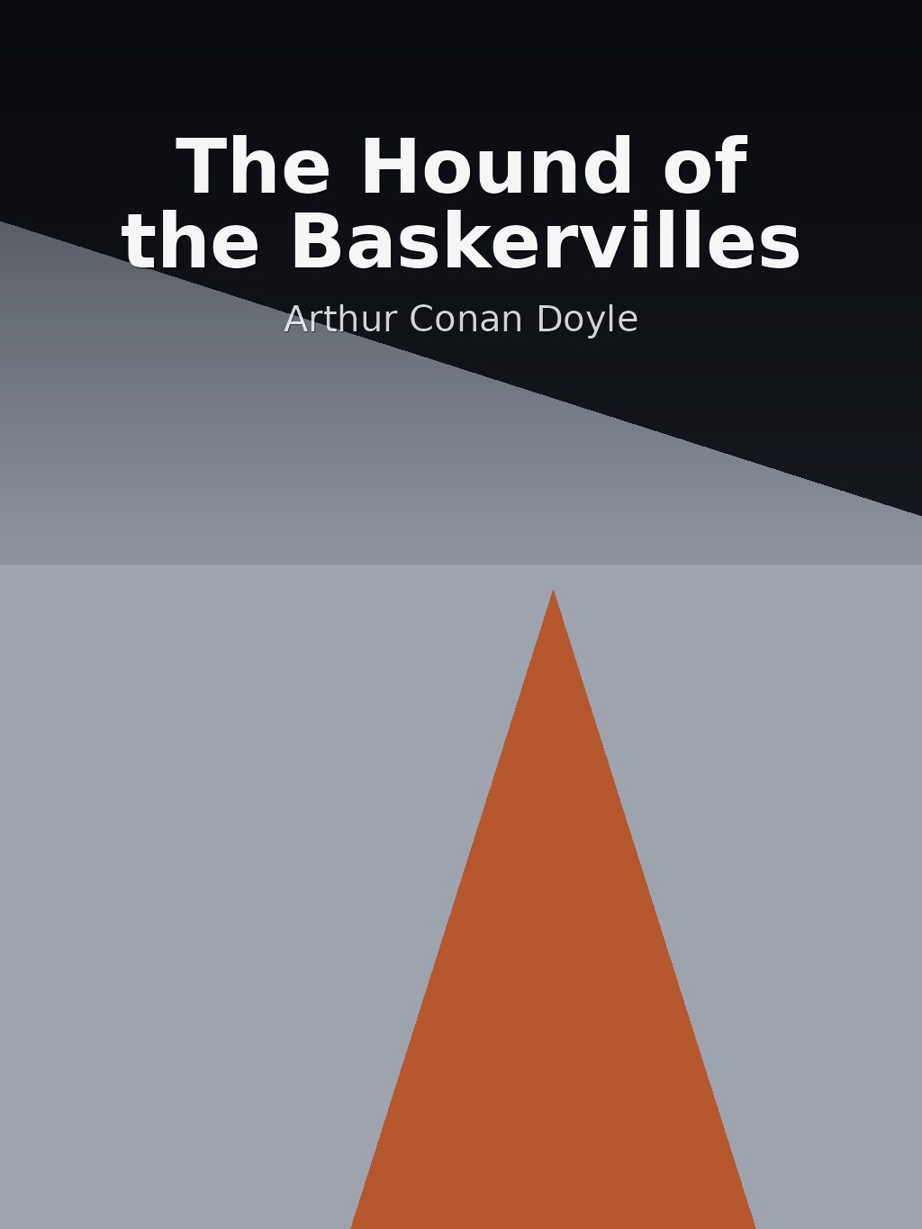 The Hound of the Baskervilles by Arthur Conan Doyle book cover