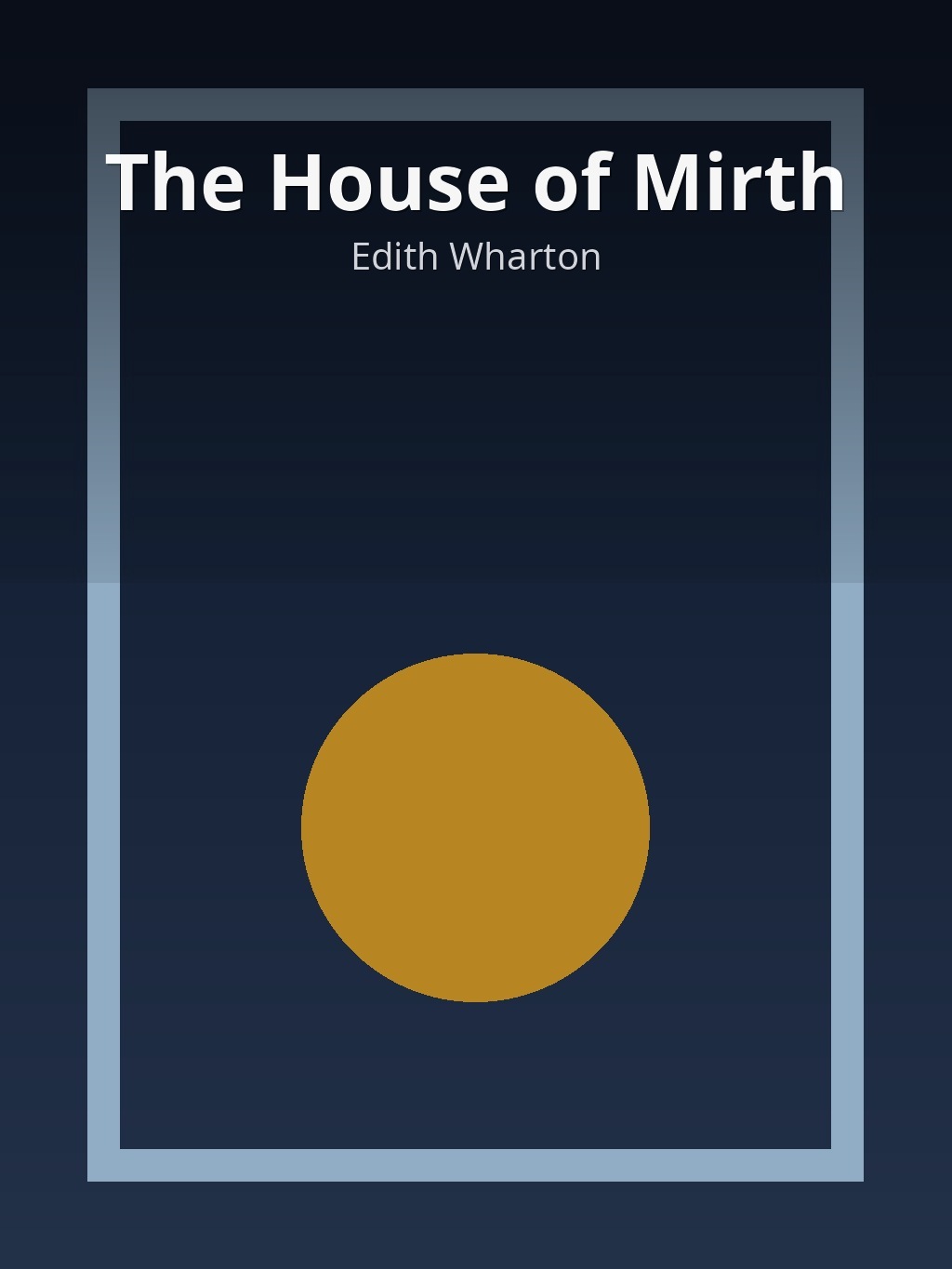 The House of Mirth by Edith Wharton book cover