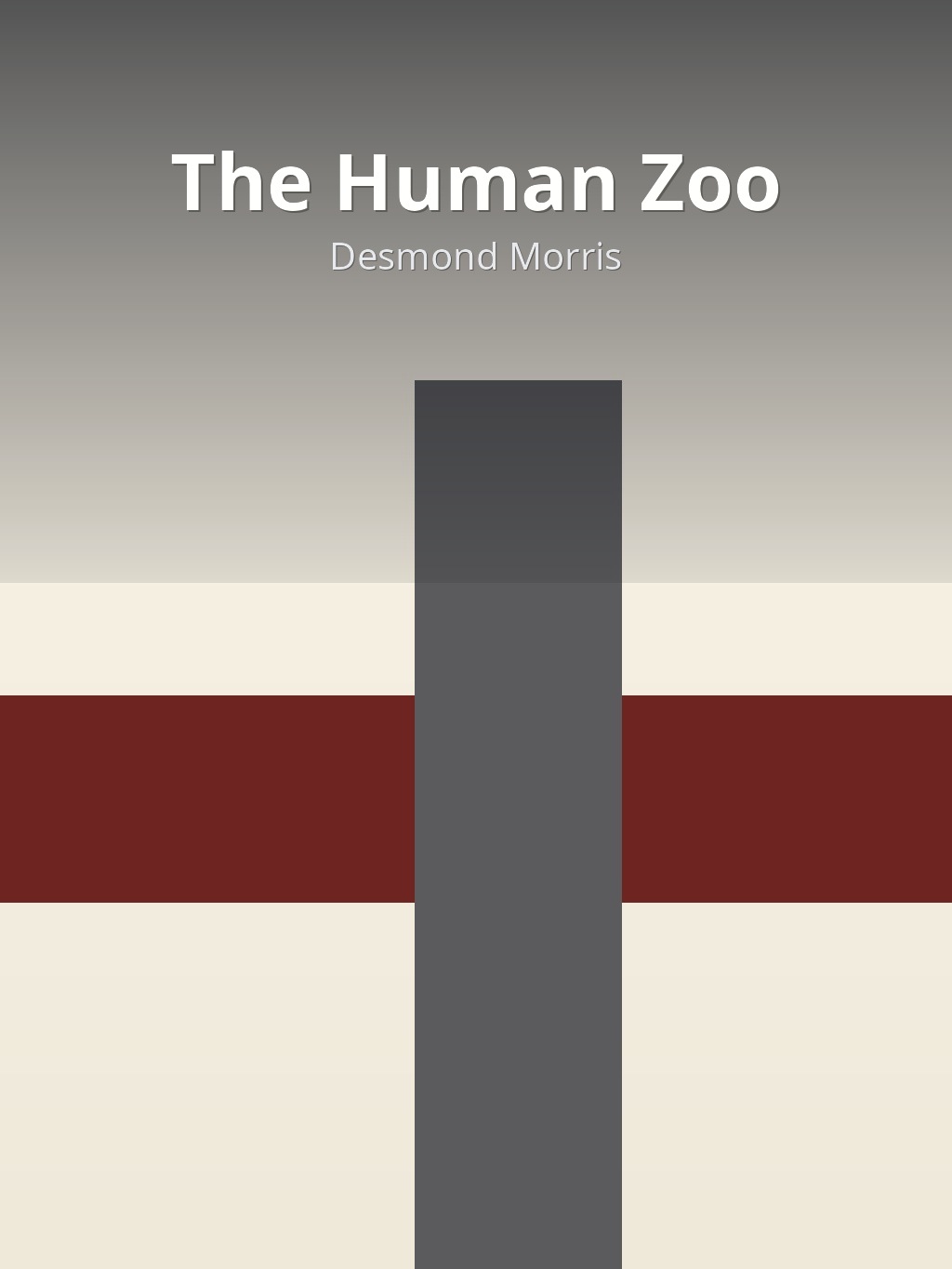 The Human Zoo by Desmond Morris book cover