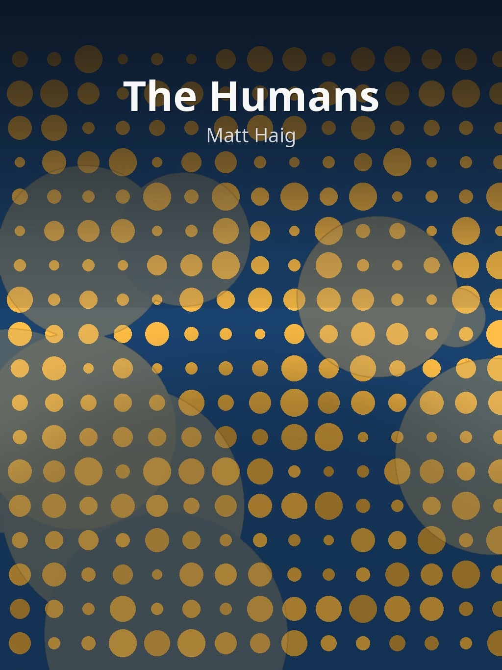 The Humans by Matt Haig book cover