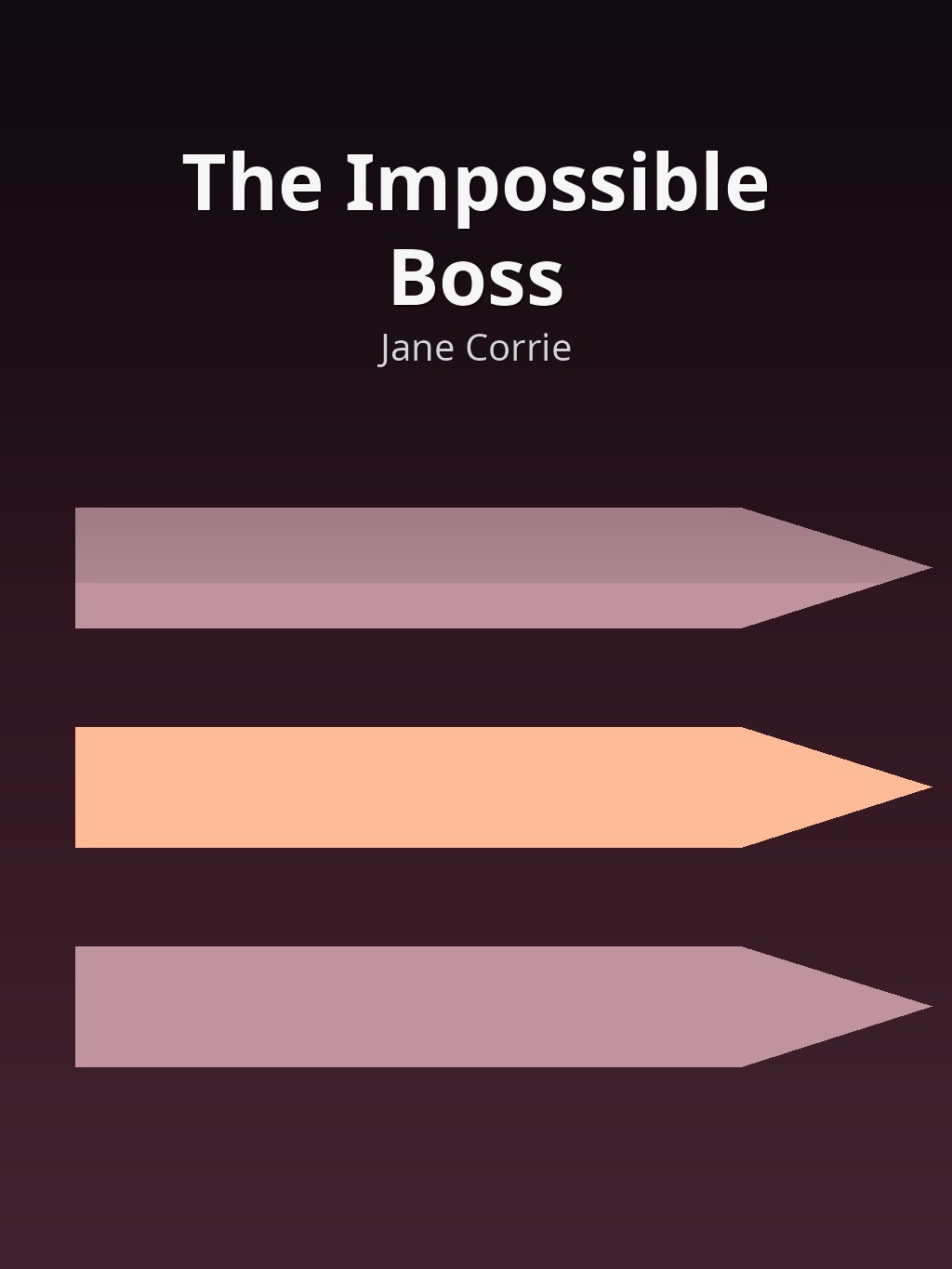 The Impossible Boss by Jane Corrie book cover