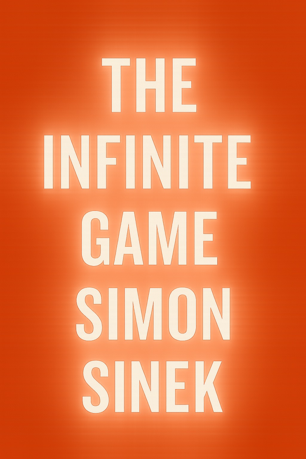 The Infinite Game by Simon Sinek book cover