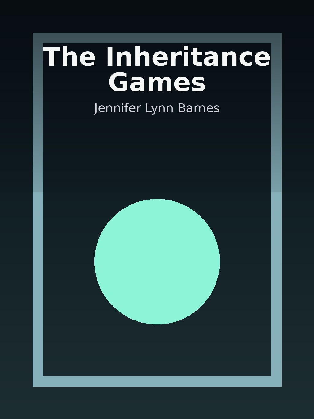 The Inheritance Games by Jennifer Lynn Barnes book cover