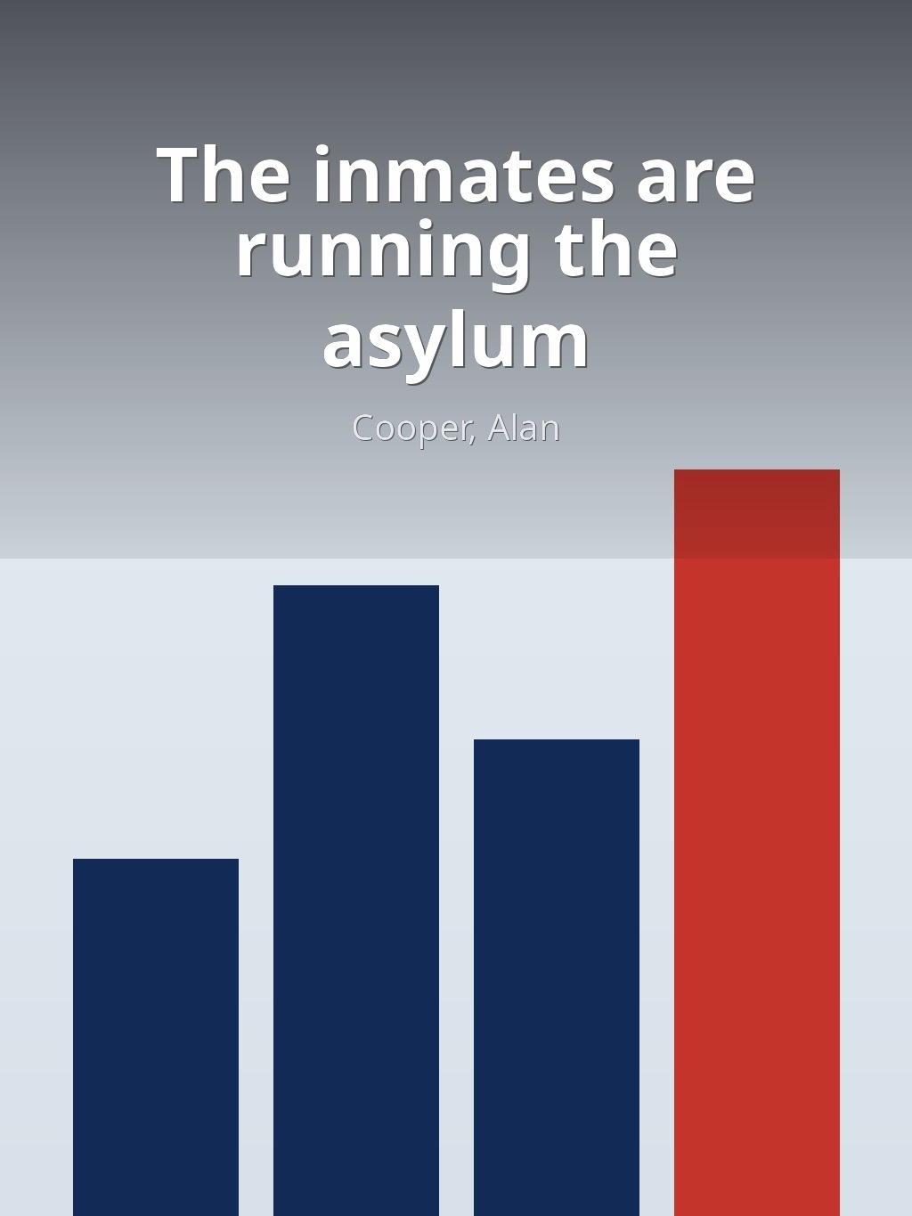 The inmates are running the asylum by Cooper, Alan book cover