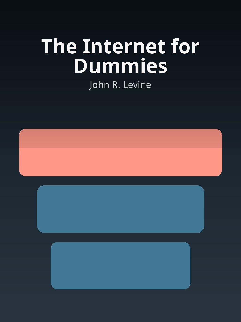 The Internet for Dummies by John R. Levine book cover