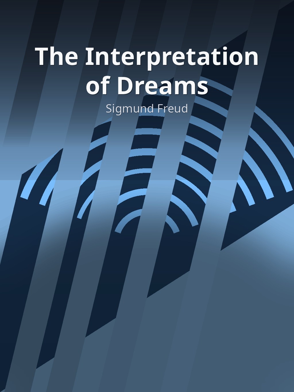 The Interpretation of Dreams by Sigmund Freud book cover