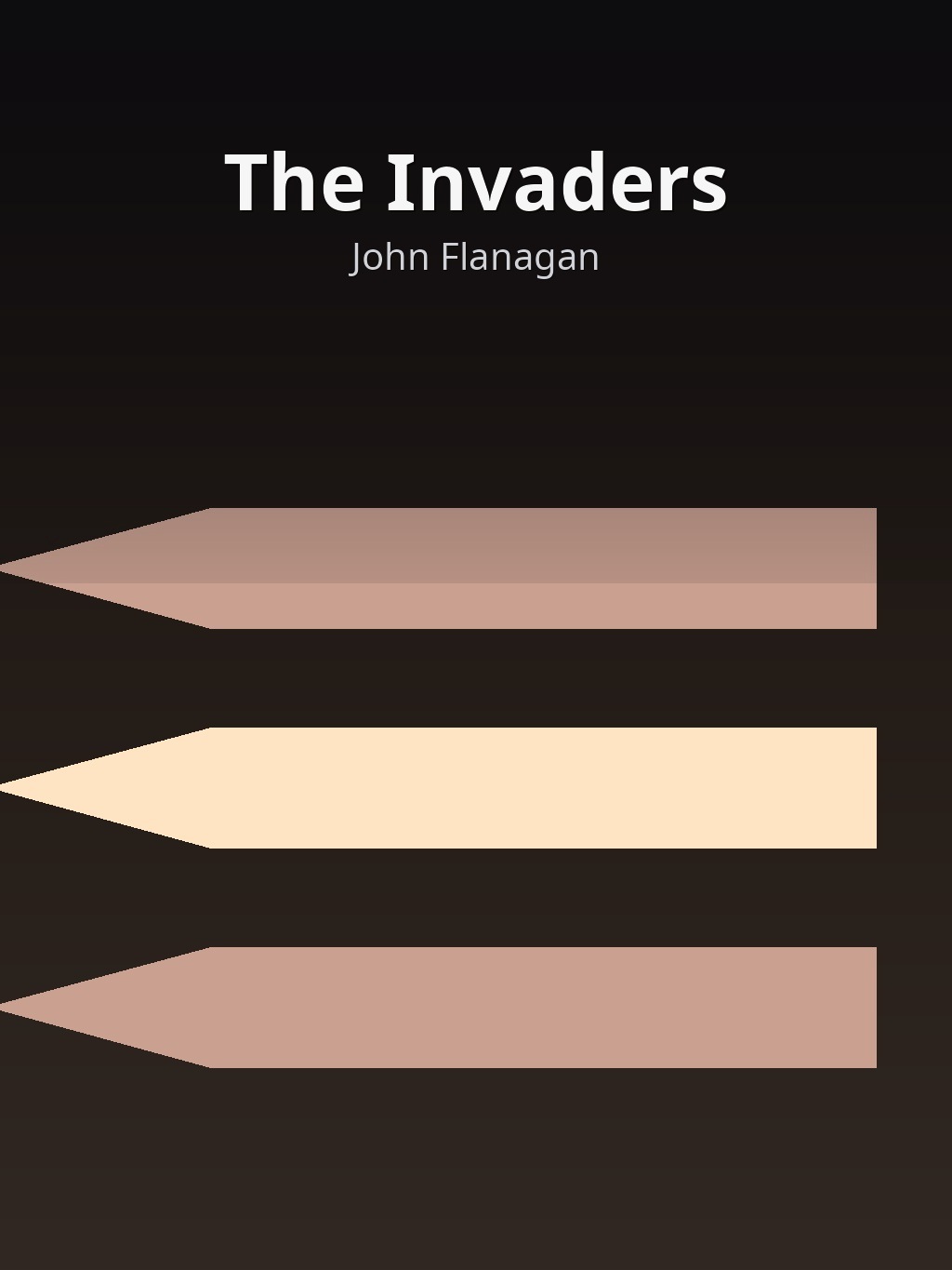 The Invaders by John Flanagan book cover