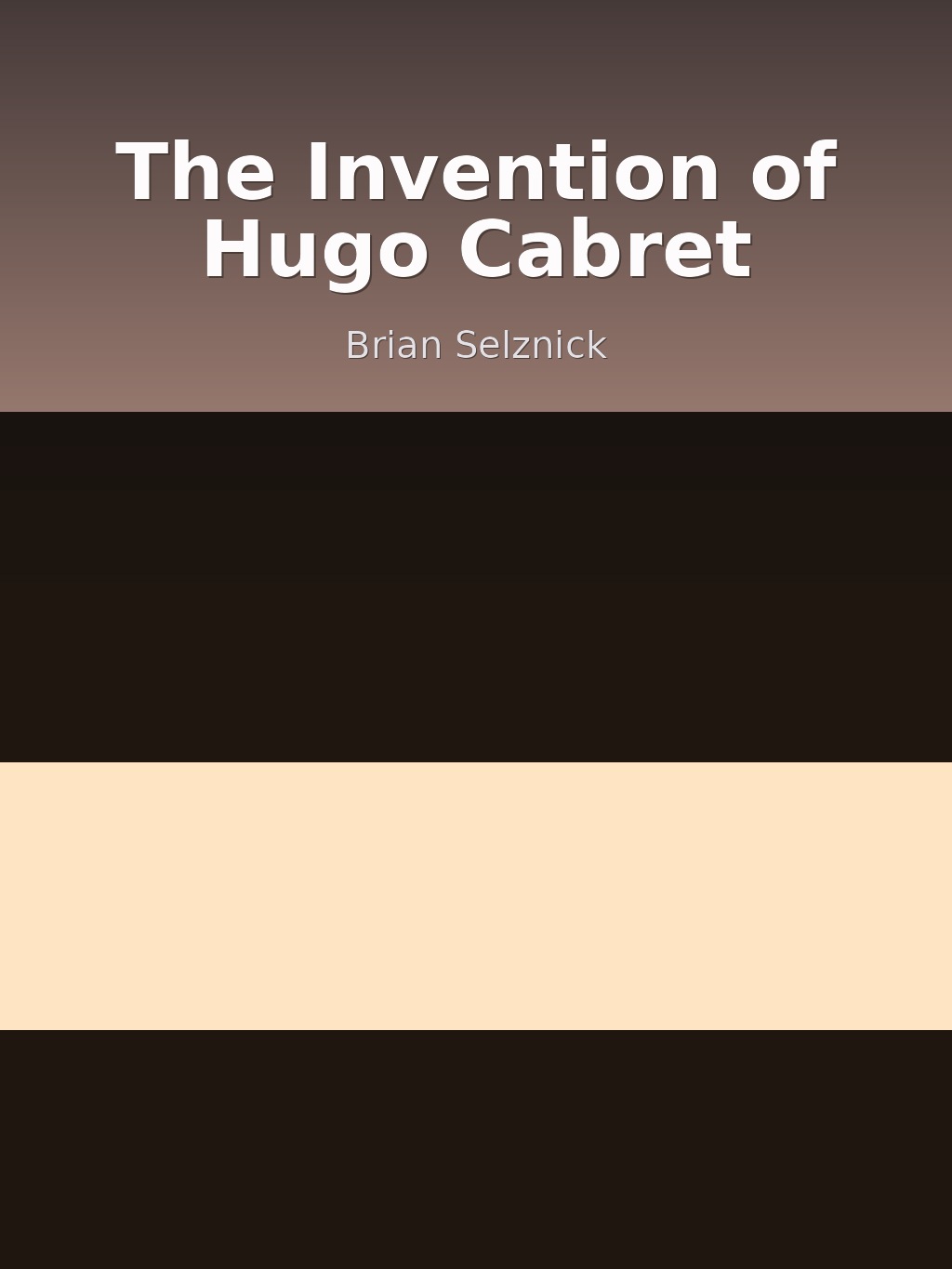The Invention of Hugo Cabret by Brian Selznick book cover
