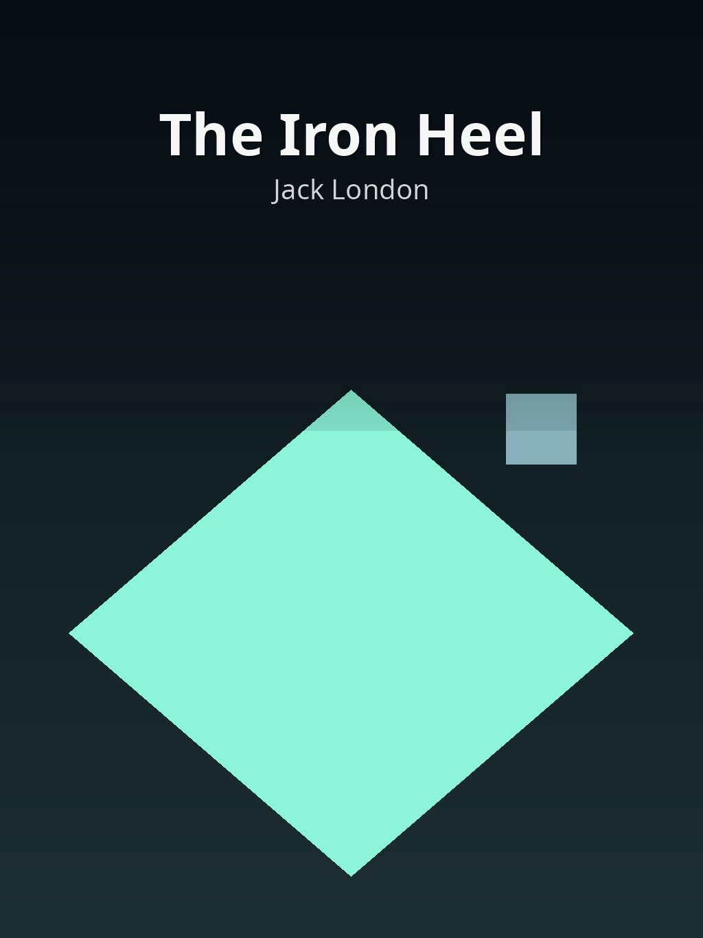 The Iron Heel by Jack London book cover