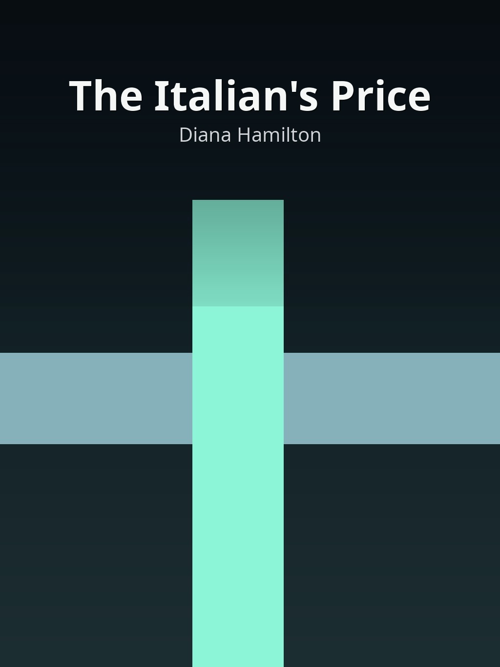 The Italian's Price by Diana Hamilton book cover