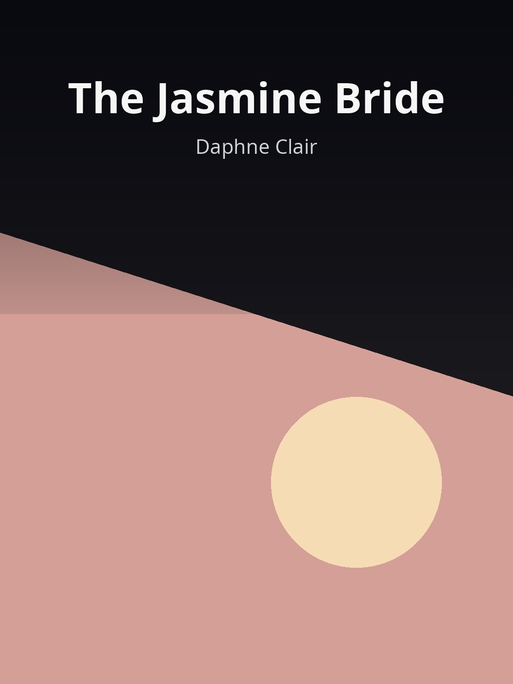 The Jasmine Bride by Daphne Clair book cover