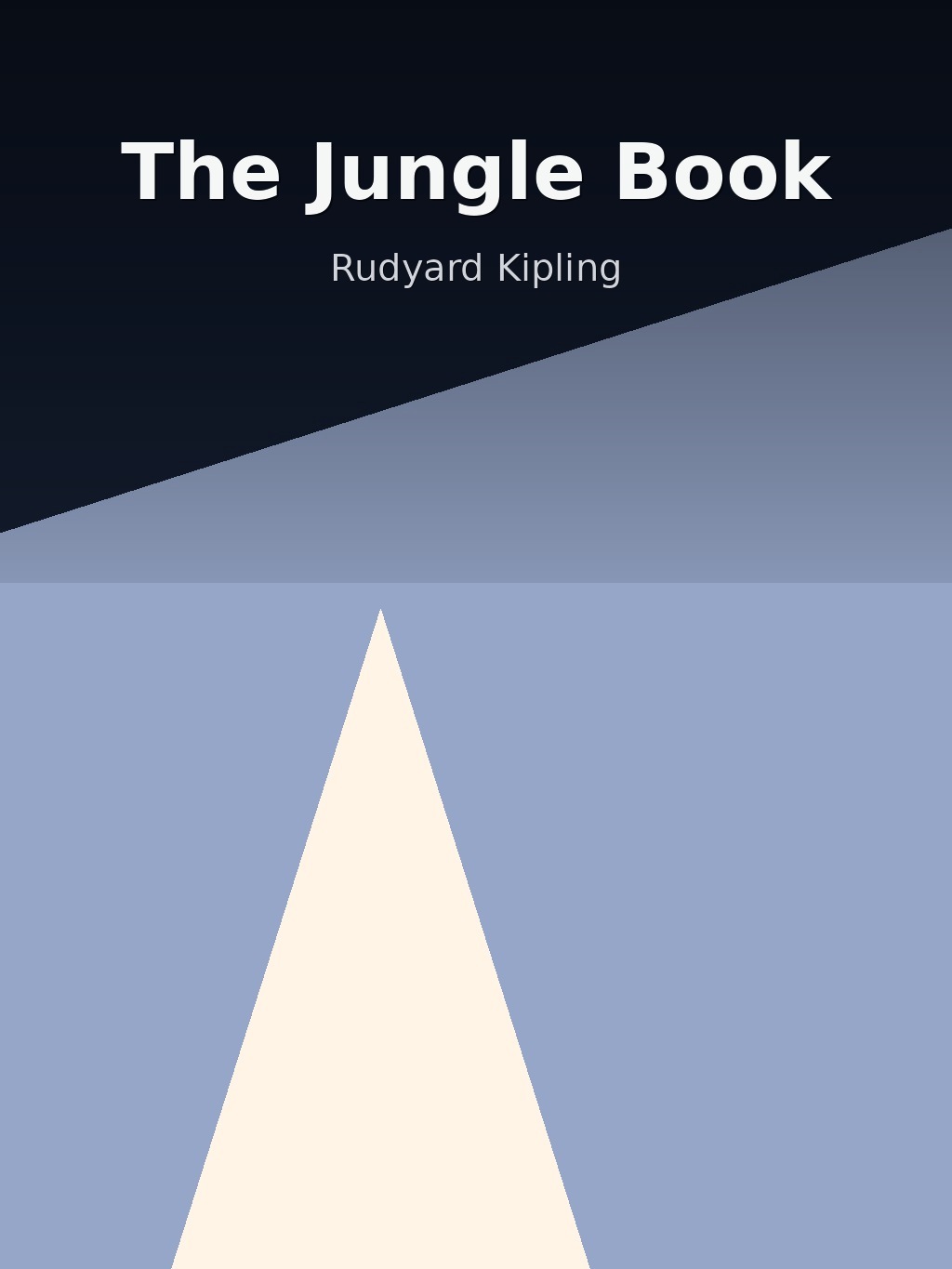 The Jungle Book by Rudyard Kipling book cover