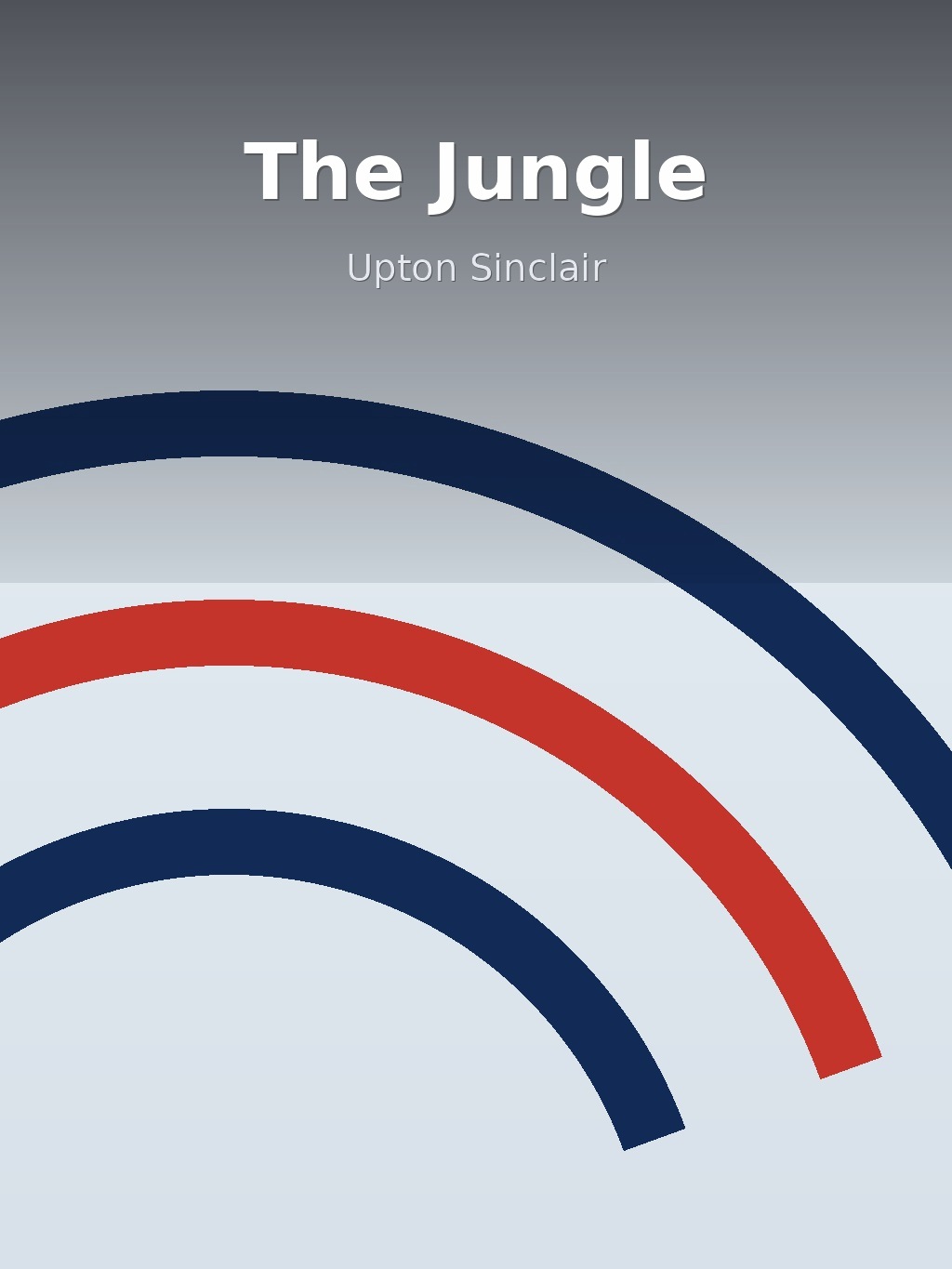 The Jungle by Upton Sinclair book cover