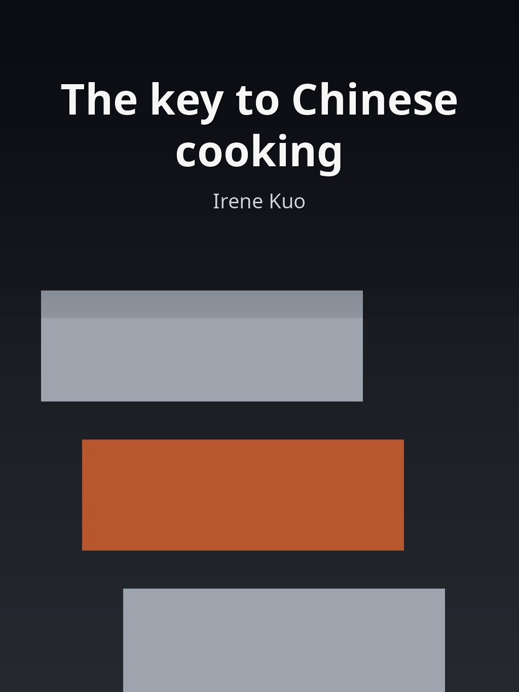 The key to Chinese cooking by Irene Kuo book cover