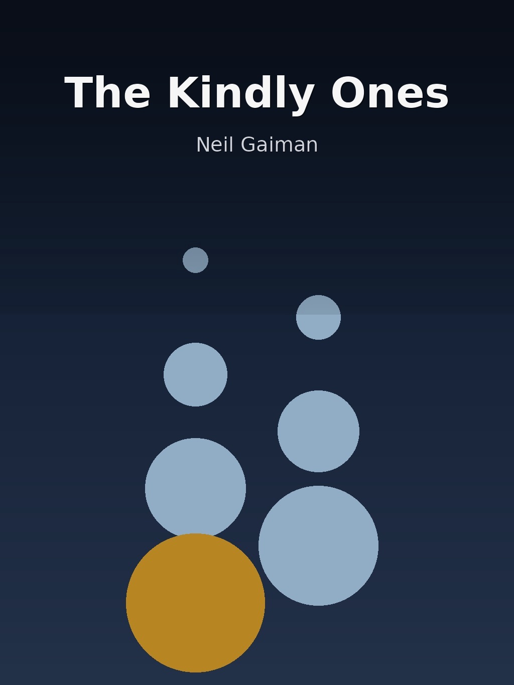 The Kindly Ones by Neil Gaiman book cover