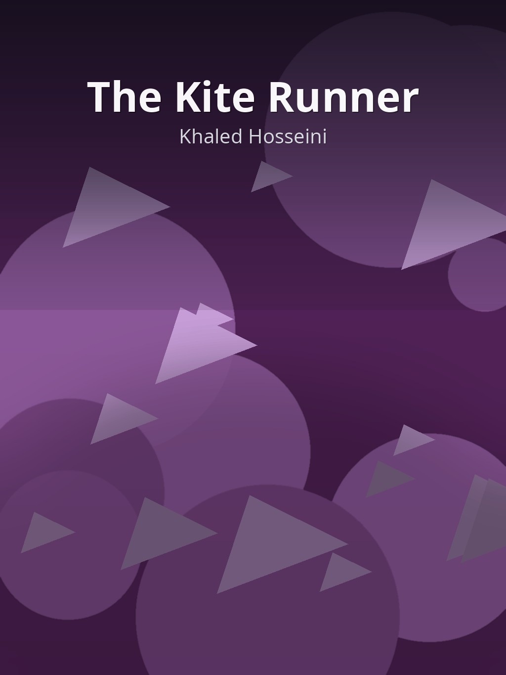 The Kite Runner by Khaled Hosseini book cover