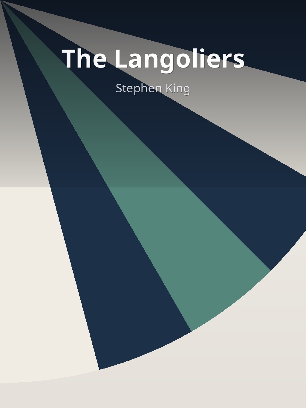 The Langoliers by Stephen King book cover