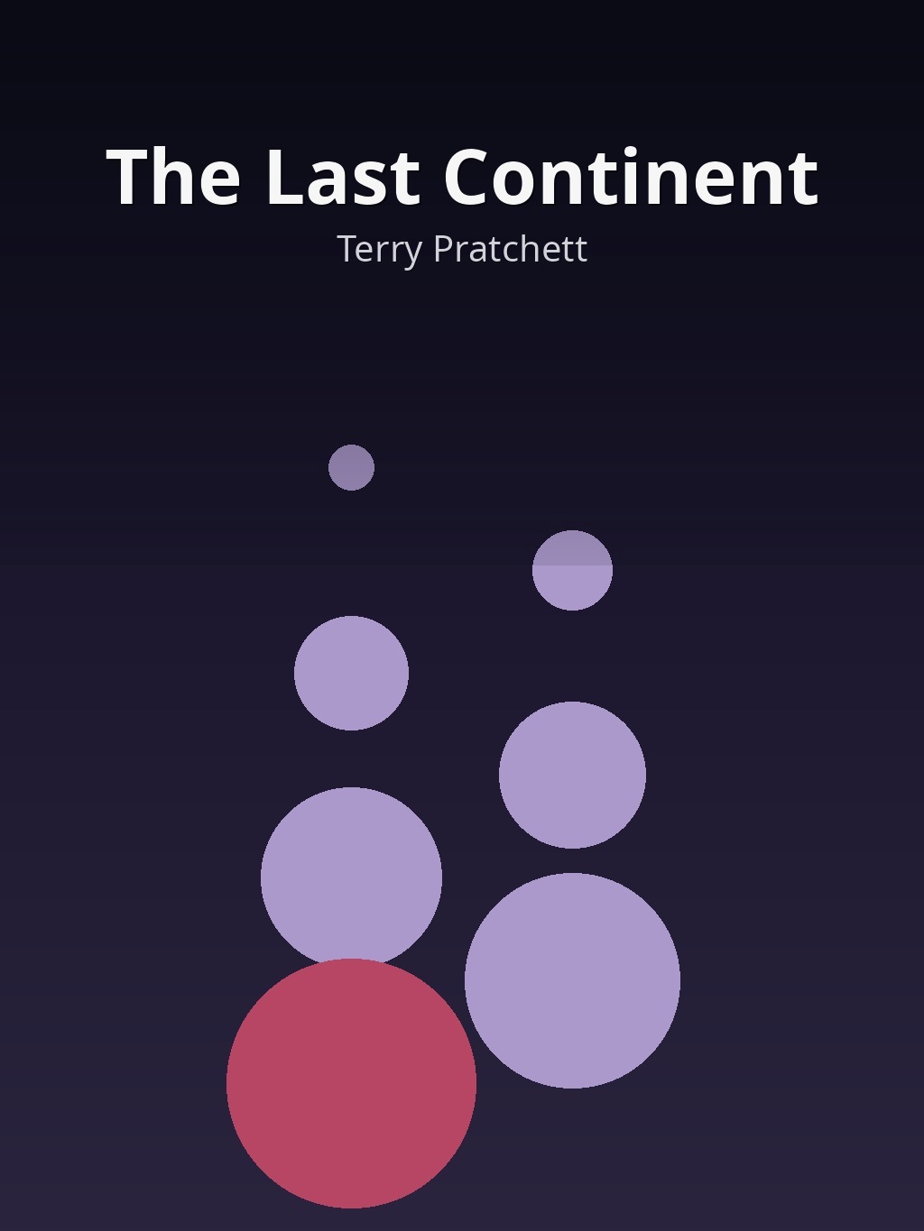 The Last Continent by Terry Pratchett book cover