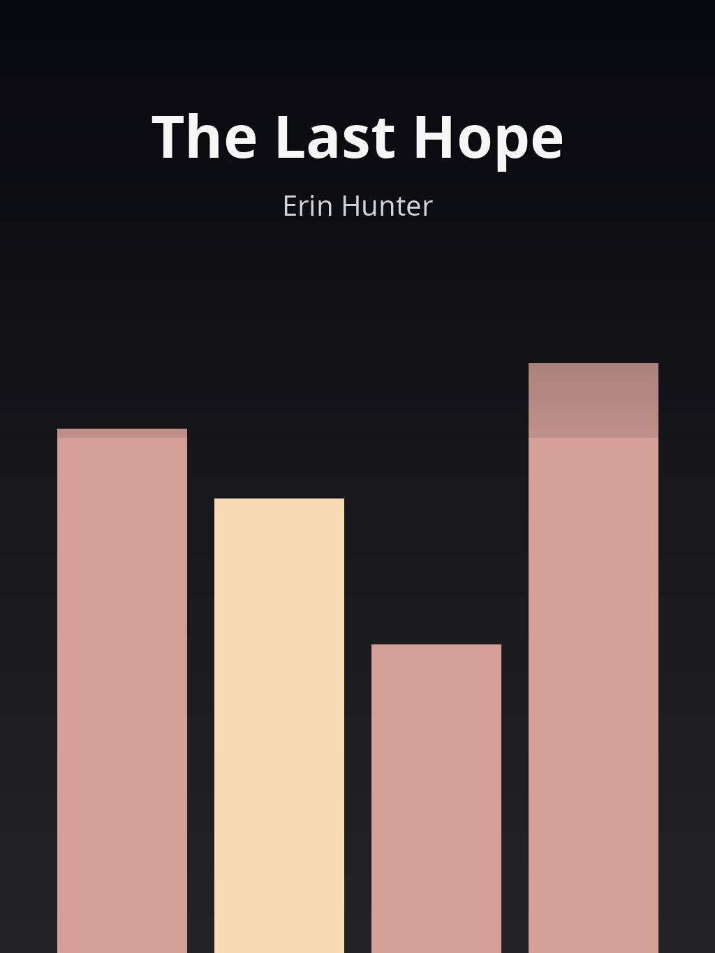 The Last Hope by Erin Hunter book cover