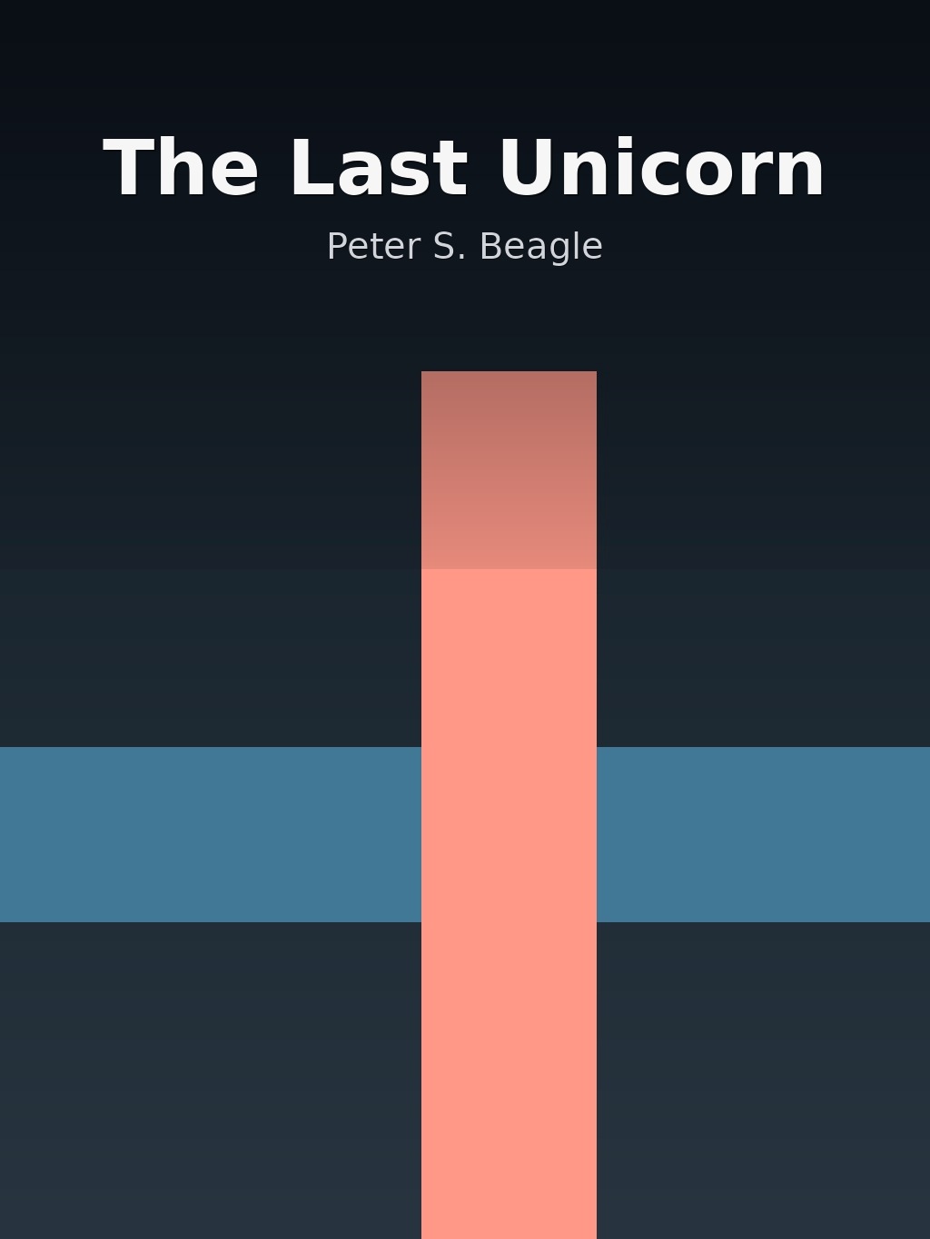 The Last Unicorn by Peter S. Beagle book cover