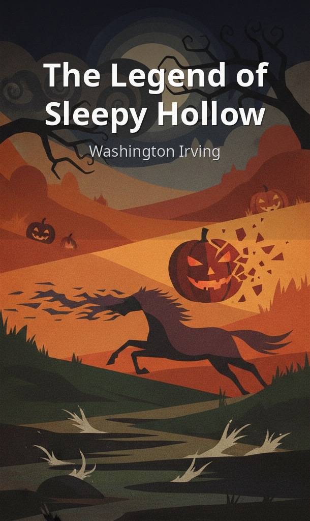 The Legend of Sleepy Hollow by Washington Irving book cover