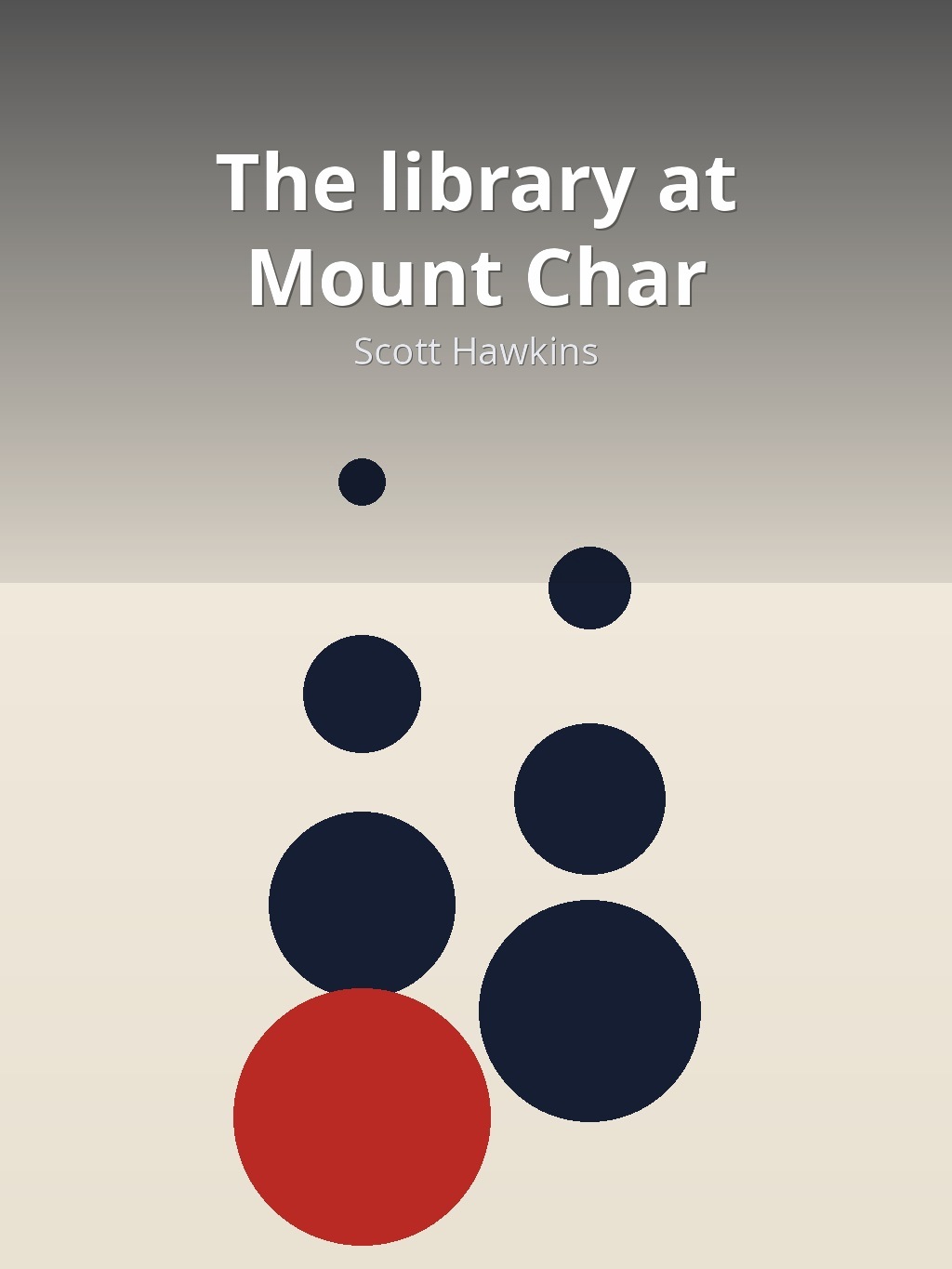 The library at Mount Char by Scott Hawkins book cover