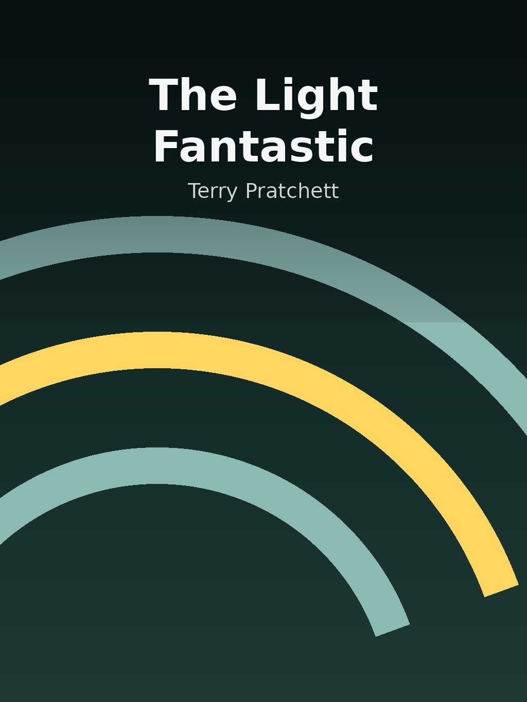 The Light Fantastic by Terry Pratchett book cover