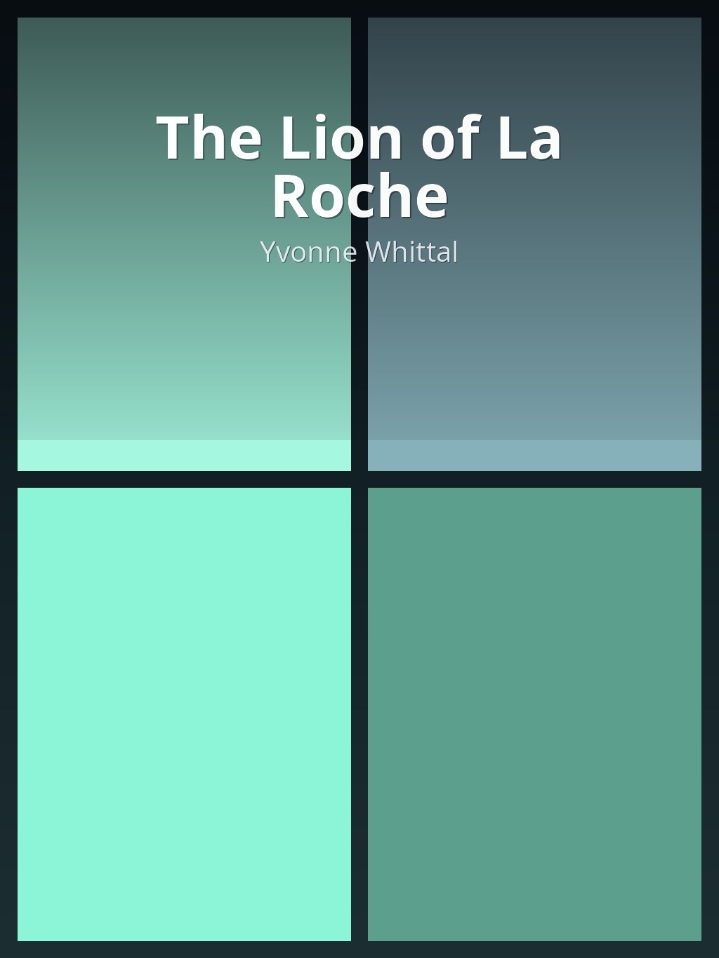 The Lion of La Roche by Yvonne Whittal book cover