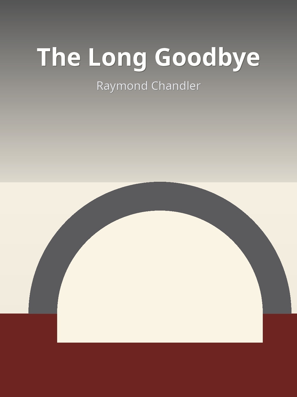 The Long Goodbye by Raymond Chandler book cover