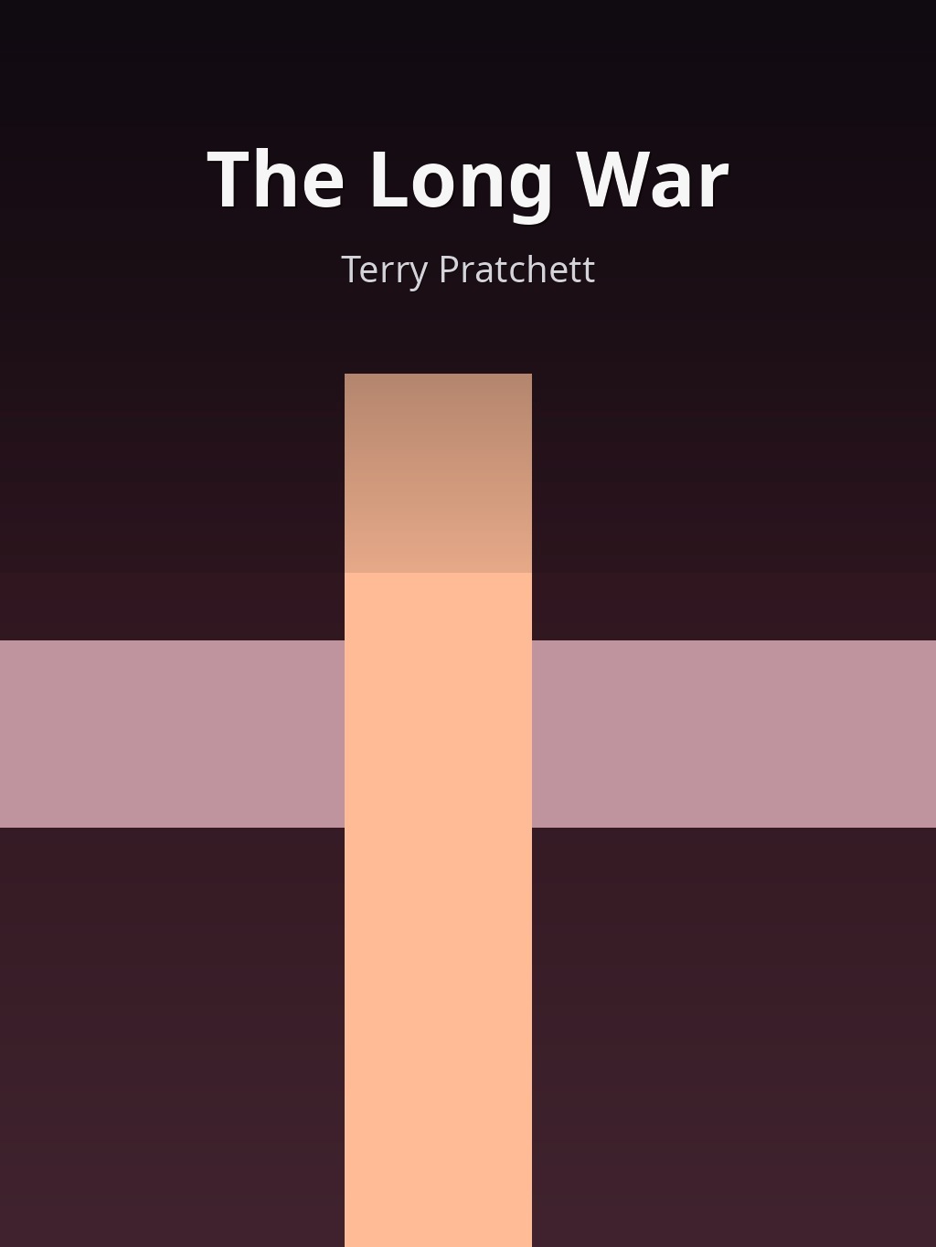 The Long War by Terry Pratchett book cover