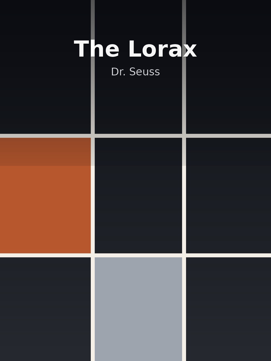The Lorax by Dr. Seuss book cover