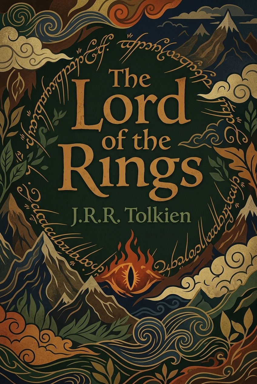 The Lord of the Rings by J.R.R. Tolkien book cover