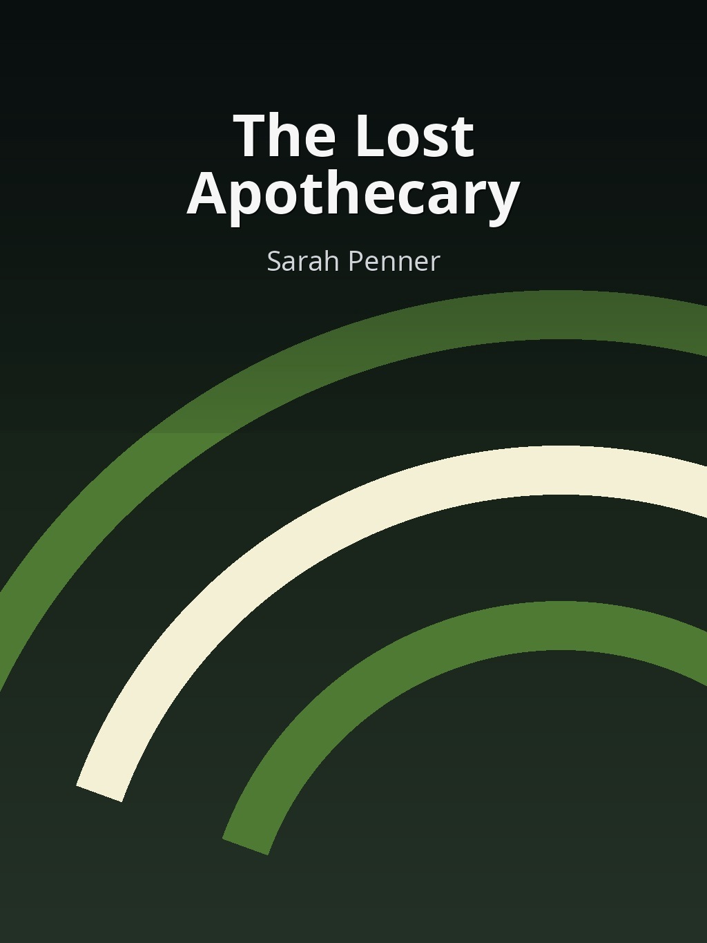 The Lost Apothecary by Sarah Penner book cover