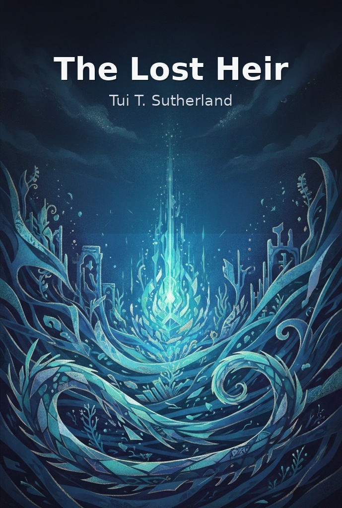 The Lost Heir by Tui T. Sutherland book cover