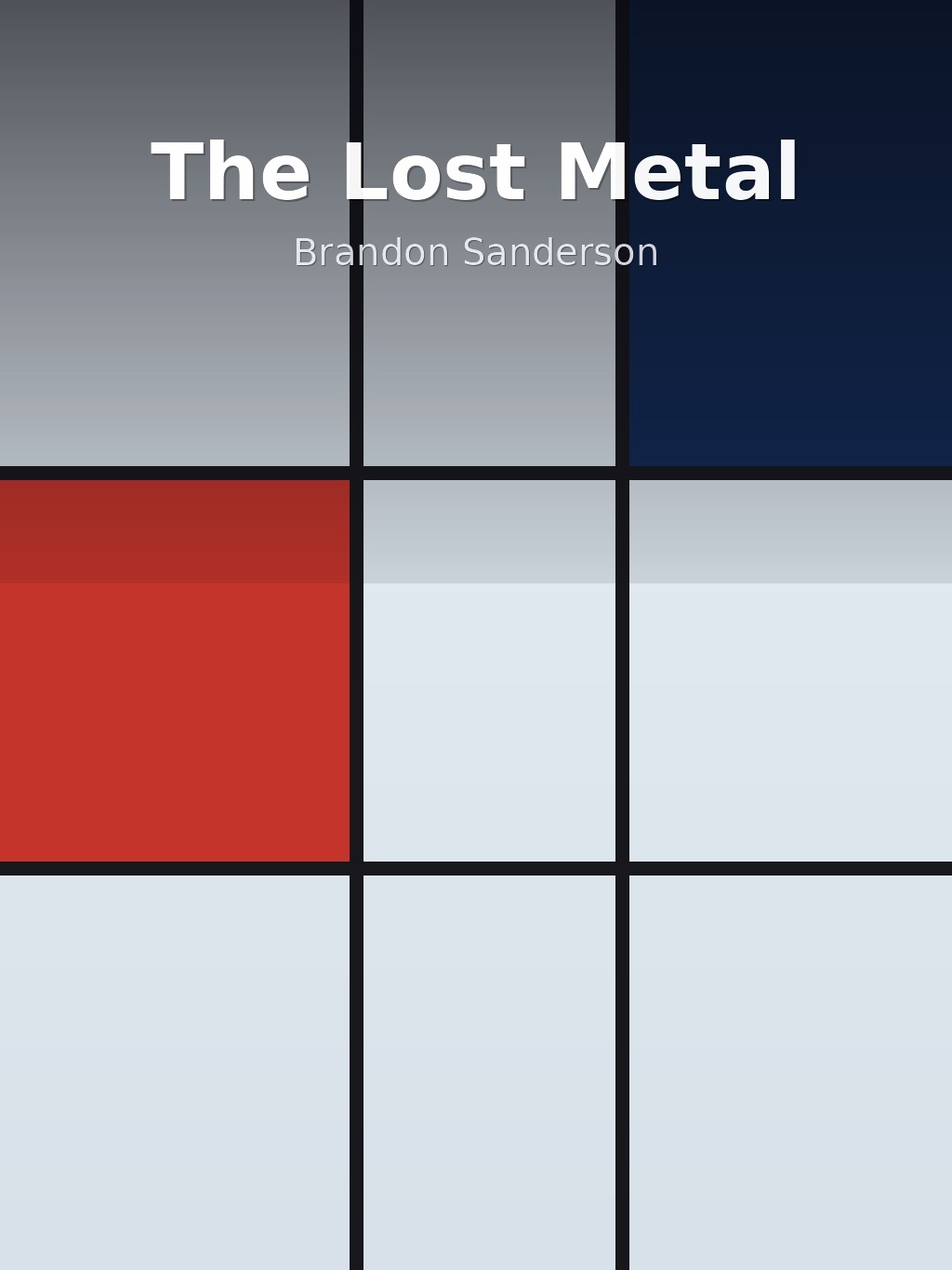 The Lost Metal by Brandon Sanderson book cover