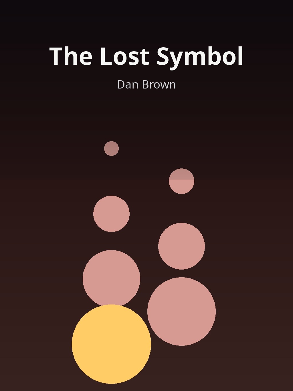 The Lost Symbol by Dan Brown book cover