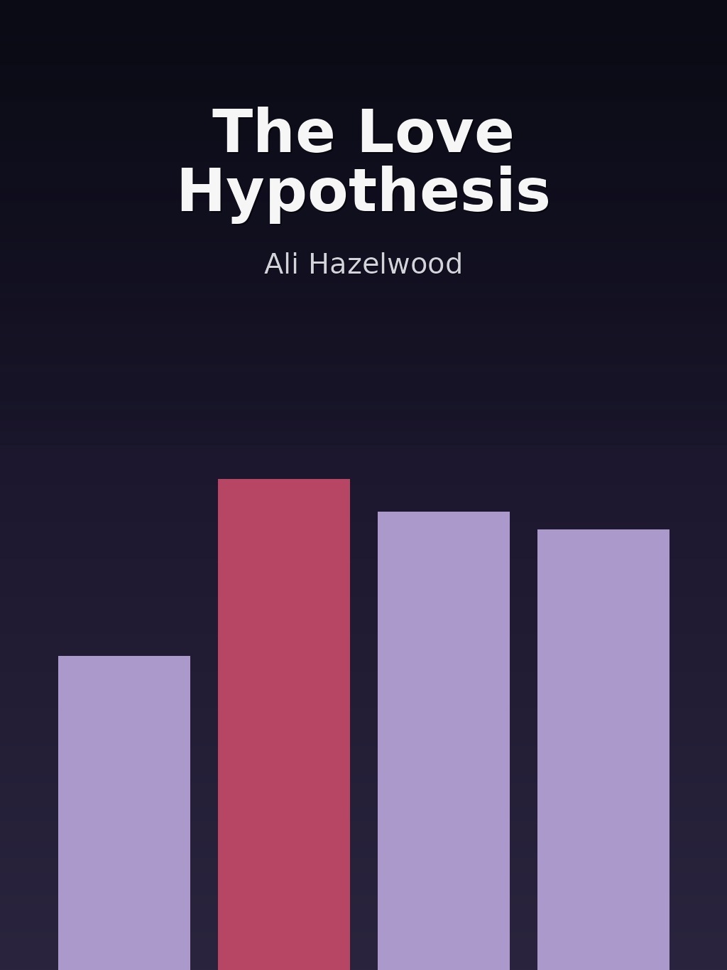 The Love Hypothesis by Ali Hazelwood book cover