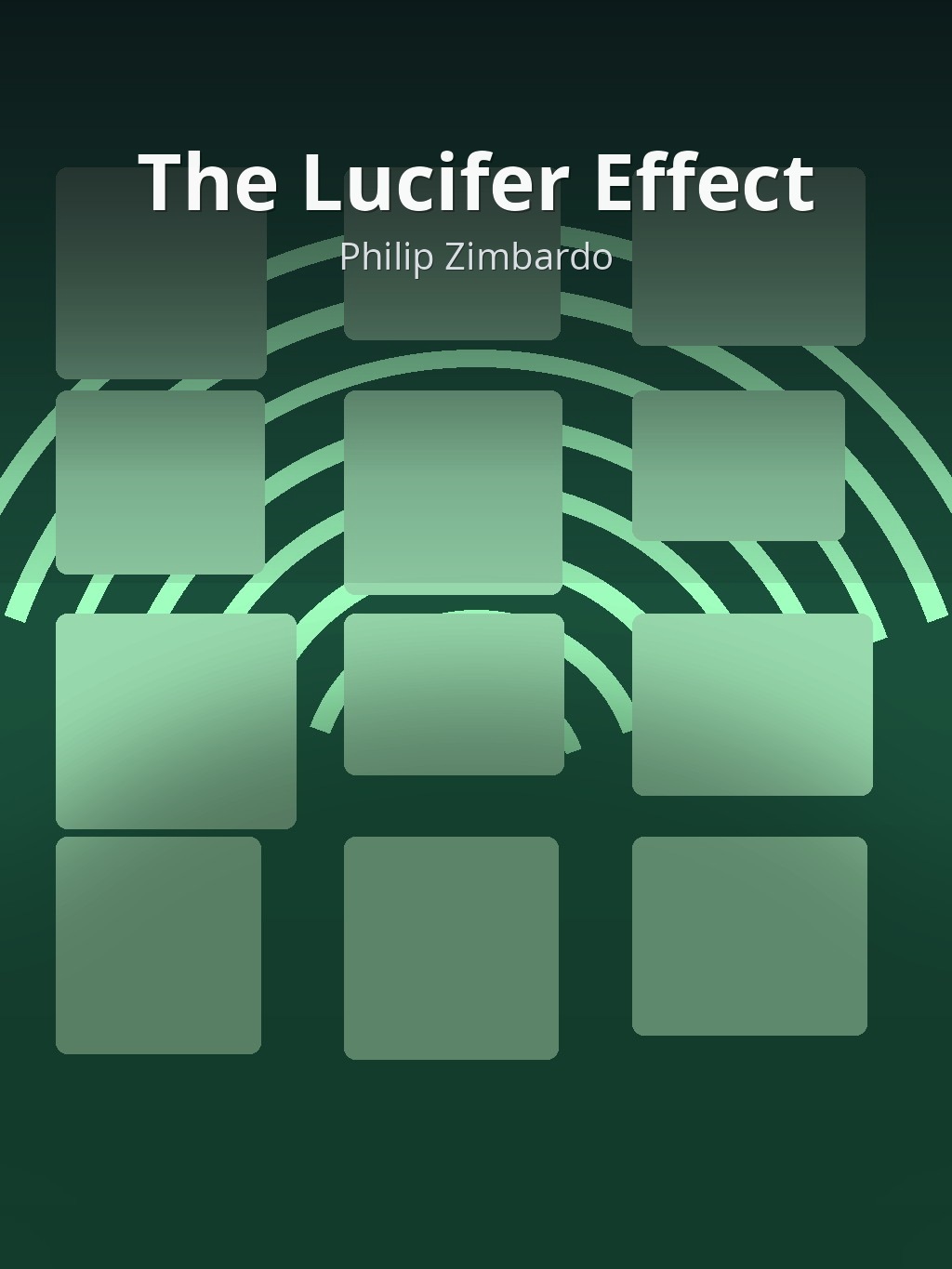 The Lucifer Effect by Philip Zimbardo book cover