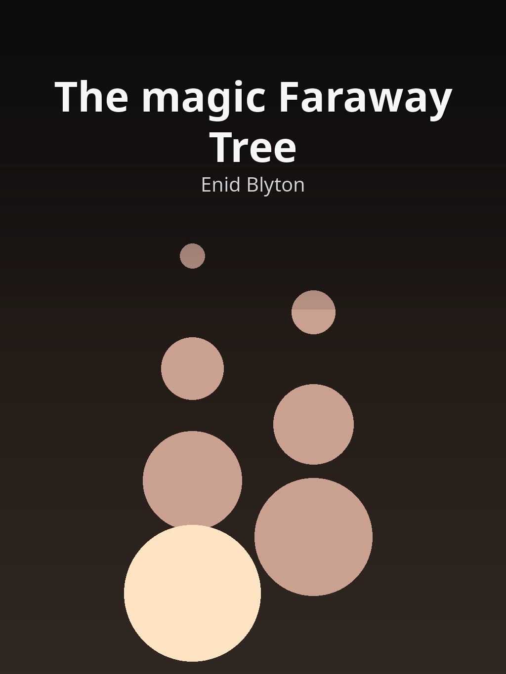 The magic Faraway Tree by Enid Blyton book cover