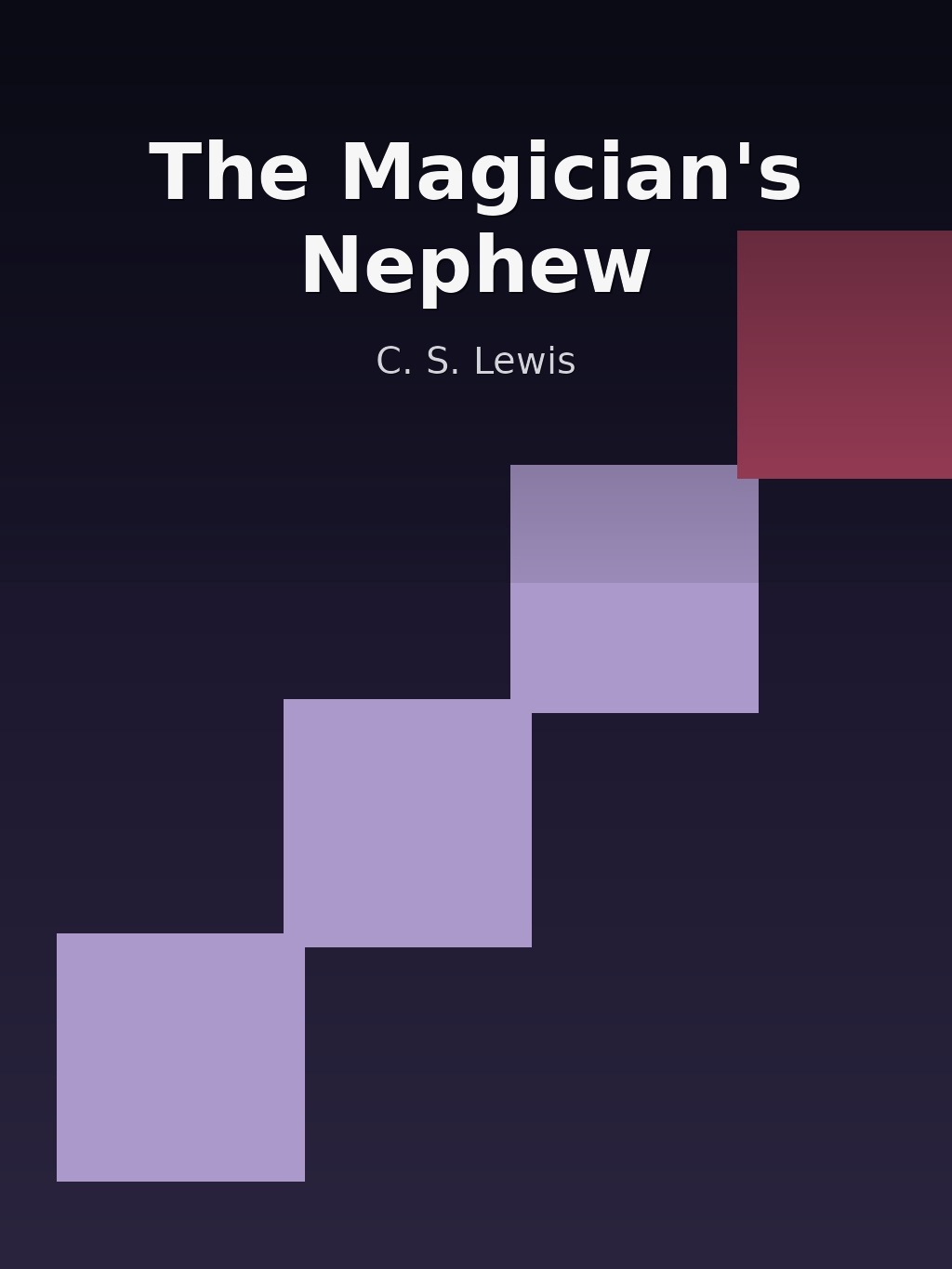 The Magician's Nephew by C. S. Lewis book cover