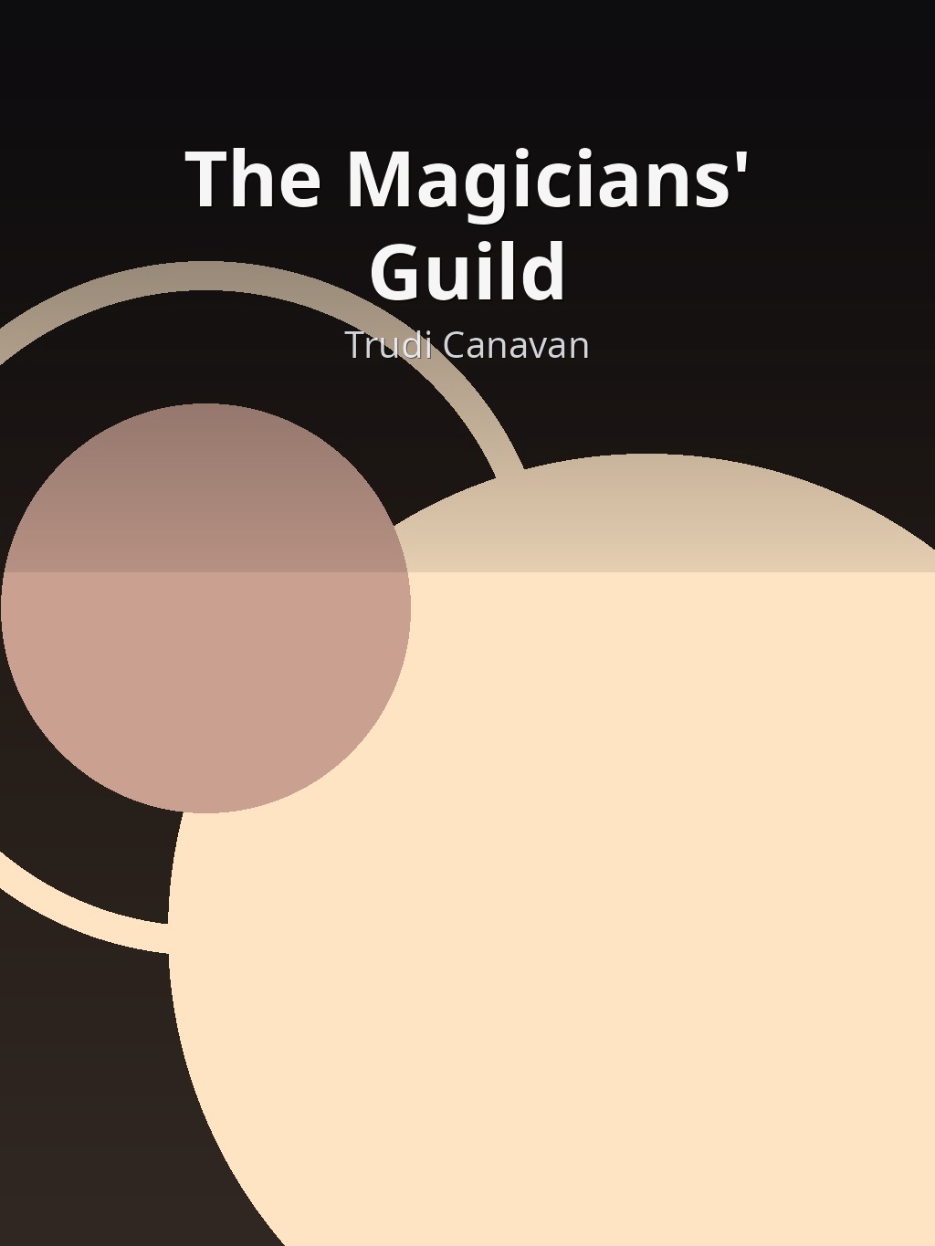 The Magicians' Guild by Trudi Canavan book cover