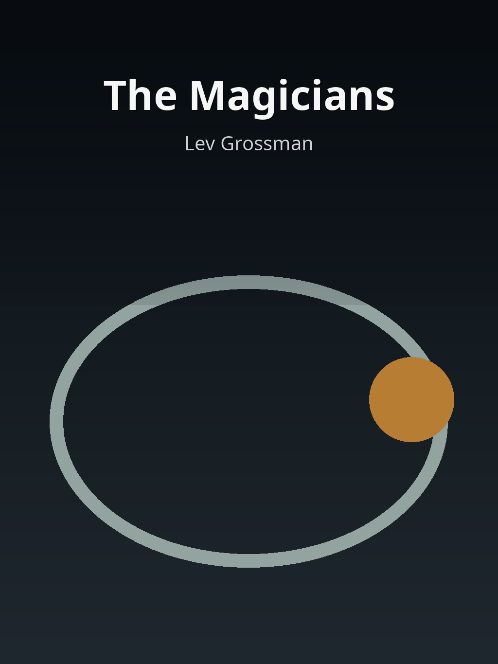 The Magicians by Lev Grossman book cover