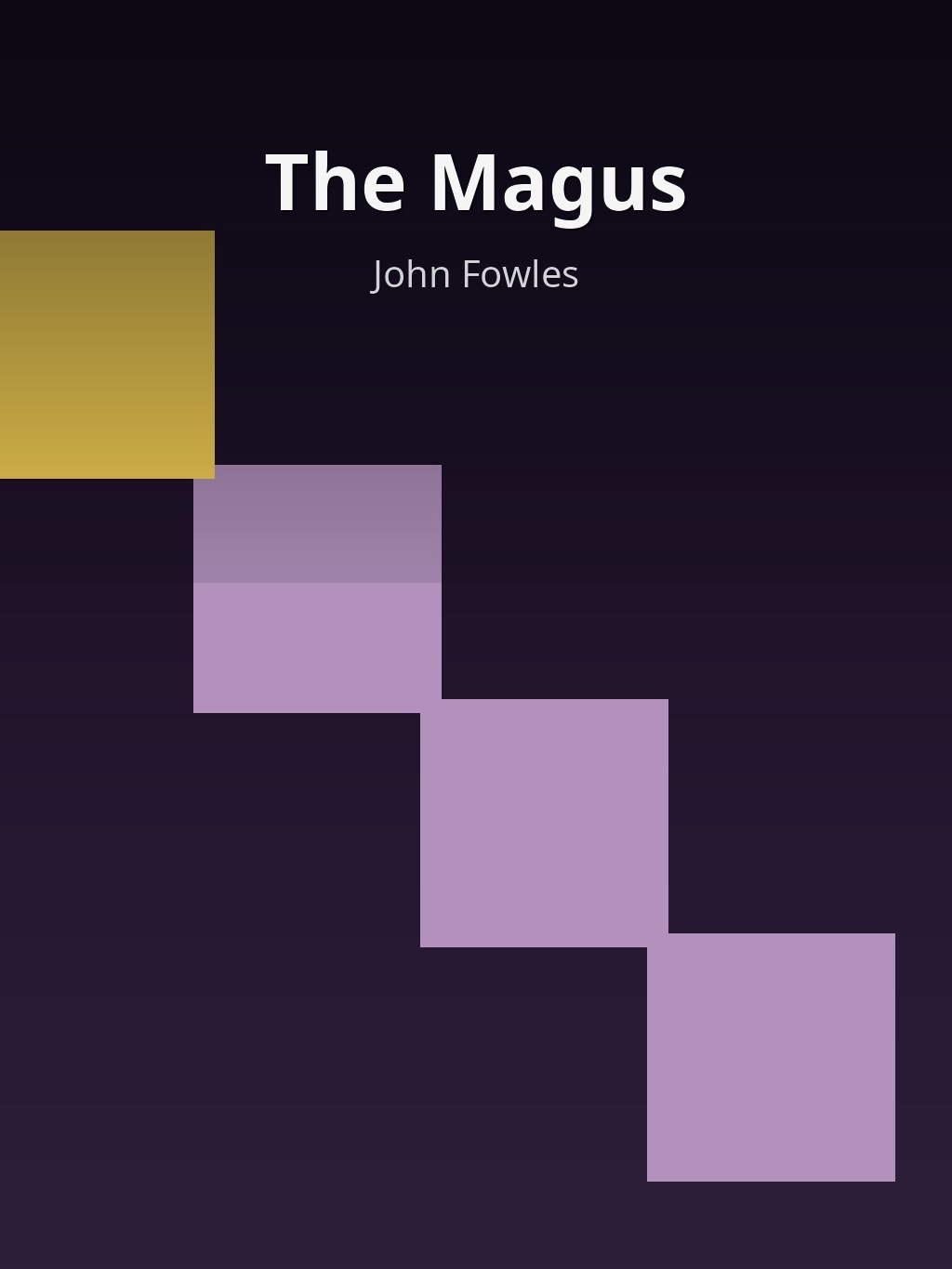 The Magus by John Fowles book cover