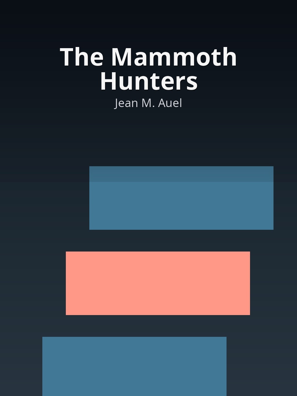 The Mammoth Hunters by Jean M. Auel book cover