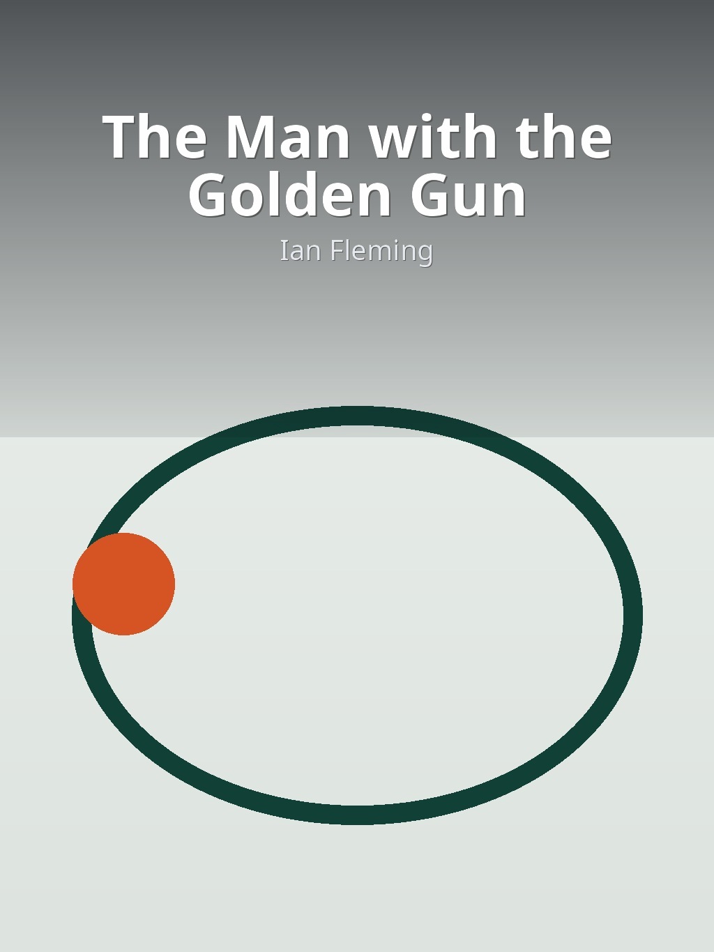 The Man with the Golden Gun by Ian Fleming book cover
