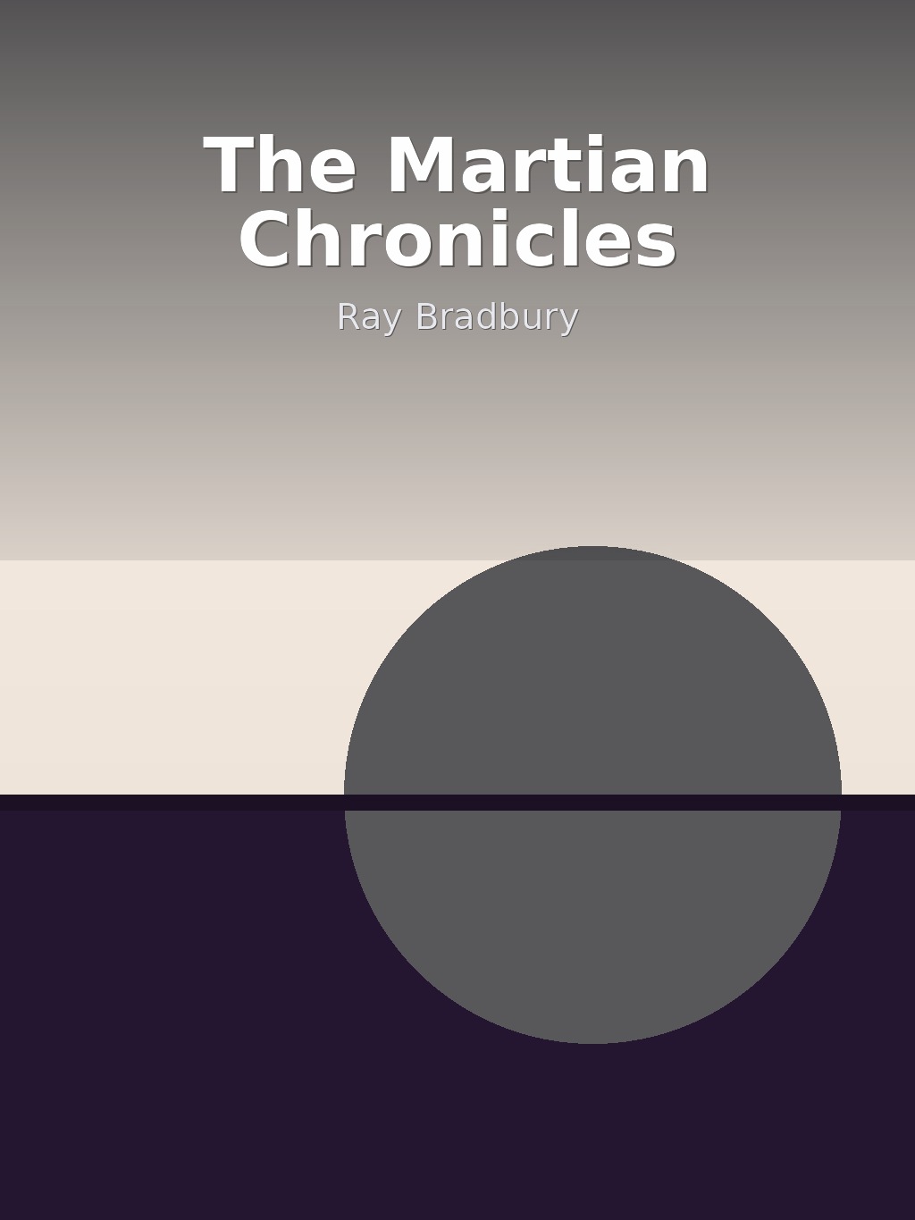 The Martian Chronicles by Ray Bradbury book cover