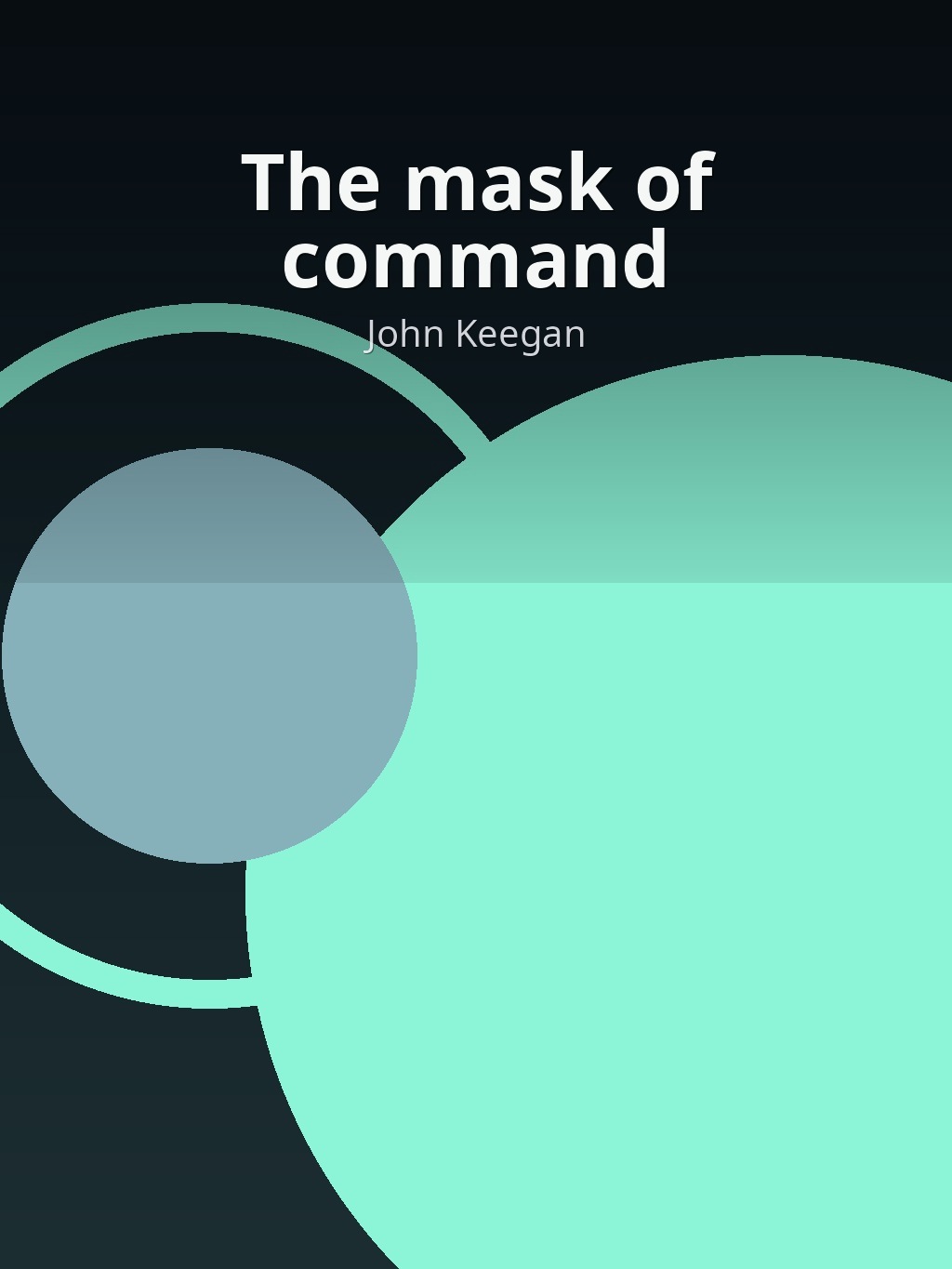 The mask of command by John Keegan book cover
