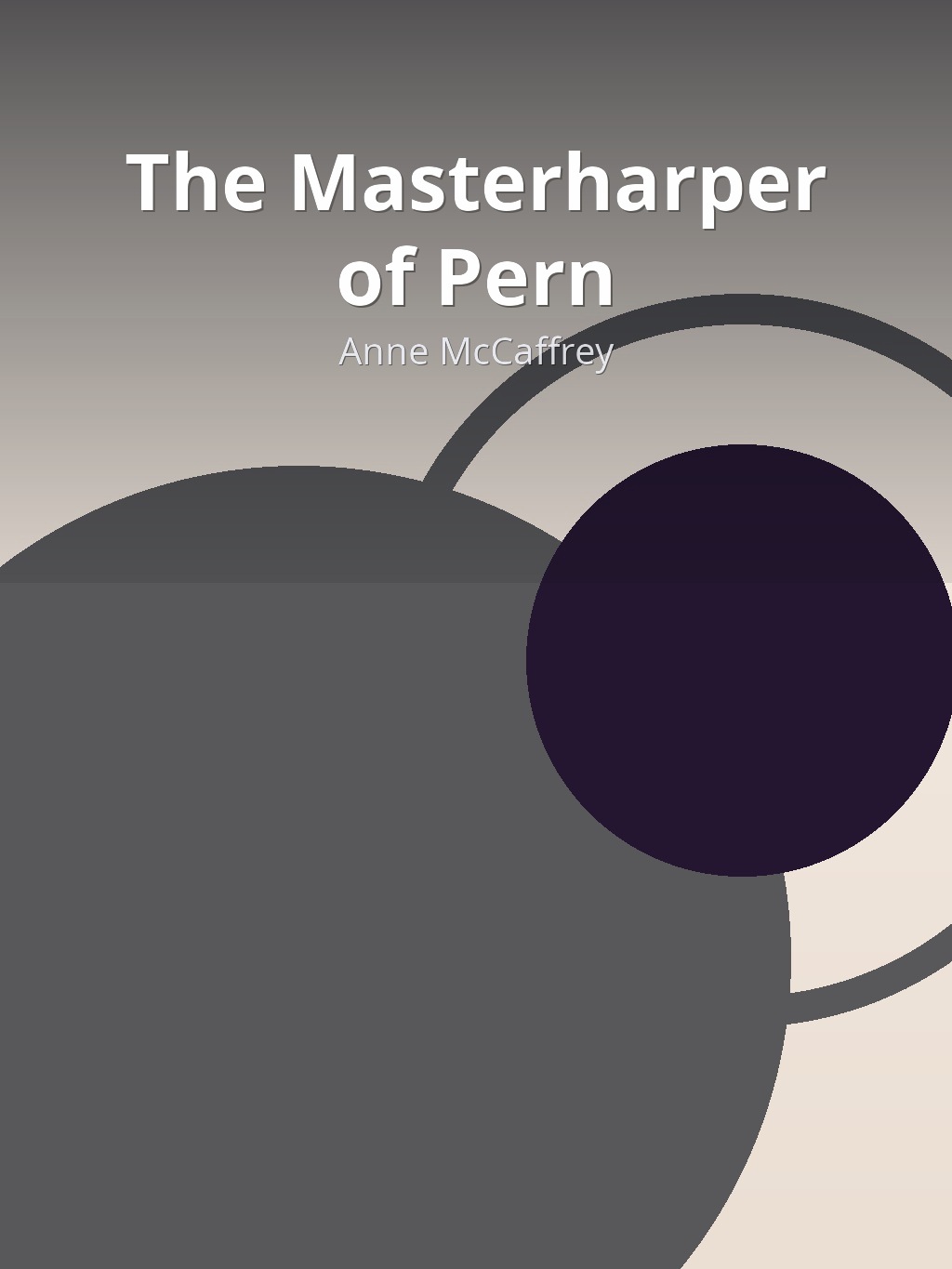 The Masterharper of Pern by Anne McCaffrey book cover