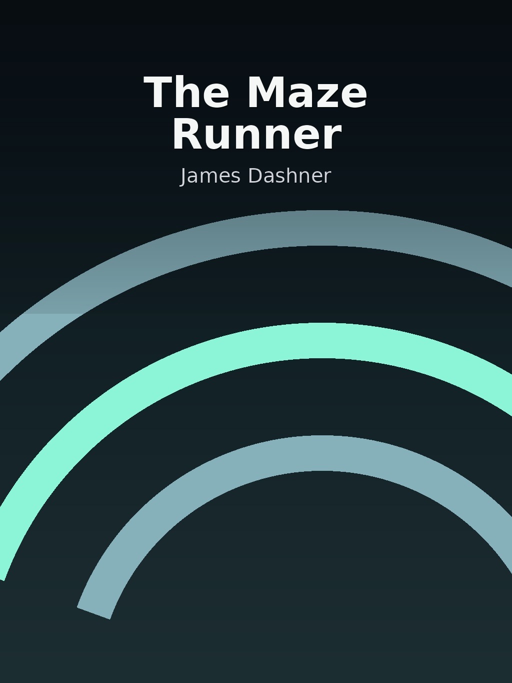 The Maze Runner by James Dashner book cover